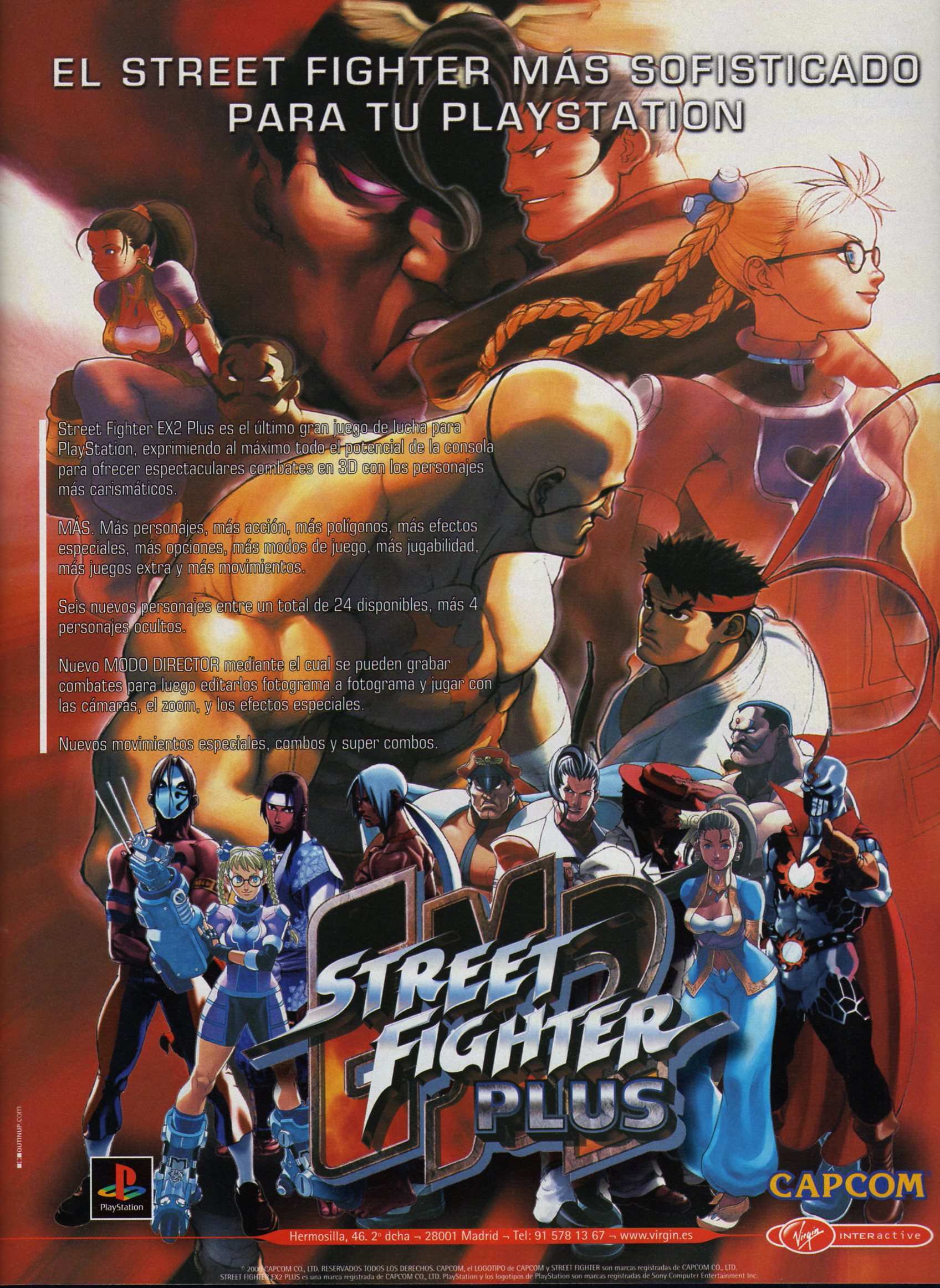 street fighter ex2 plus playstation network