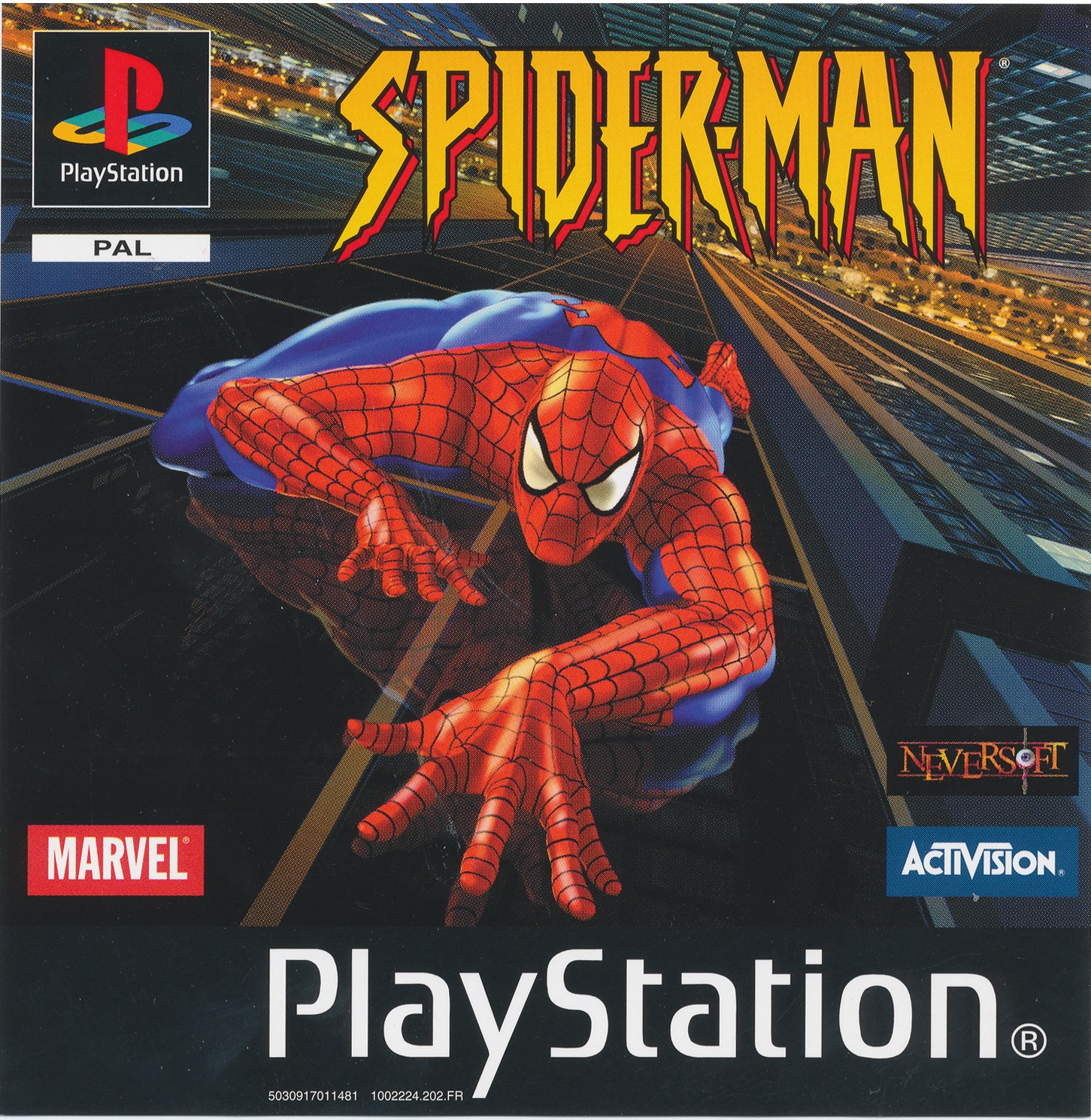 Spiderman PSX cover