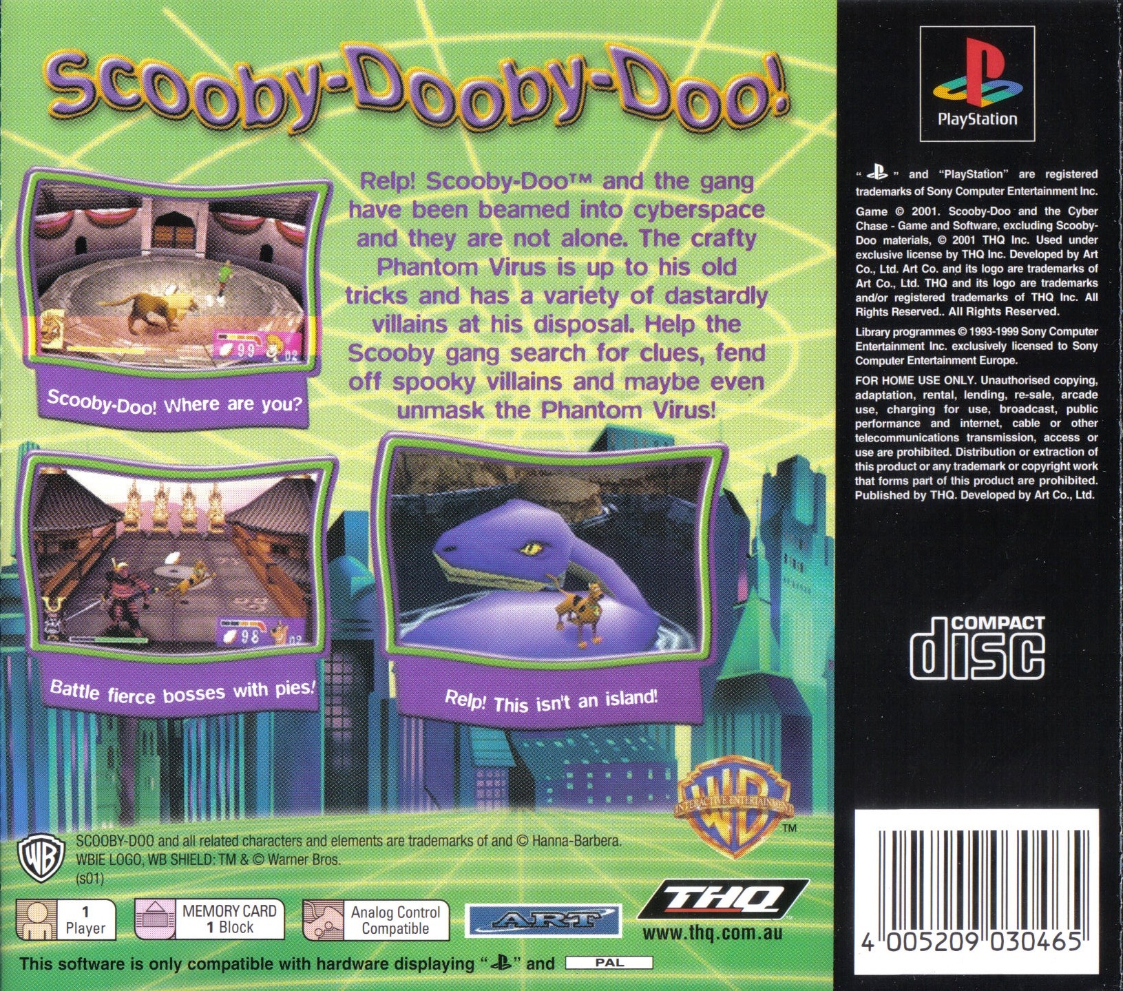 scooby doo cyber chase ps1