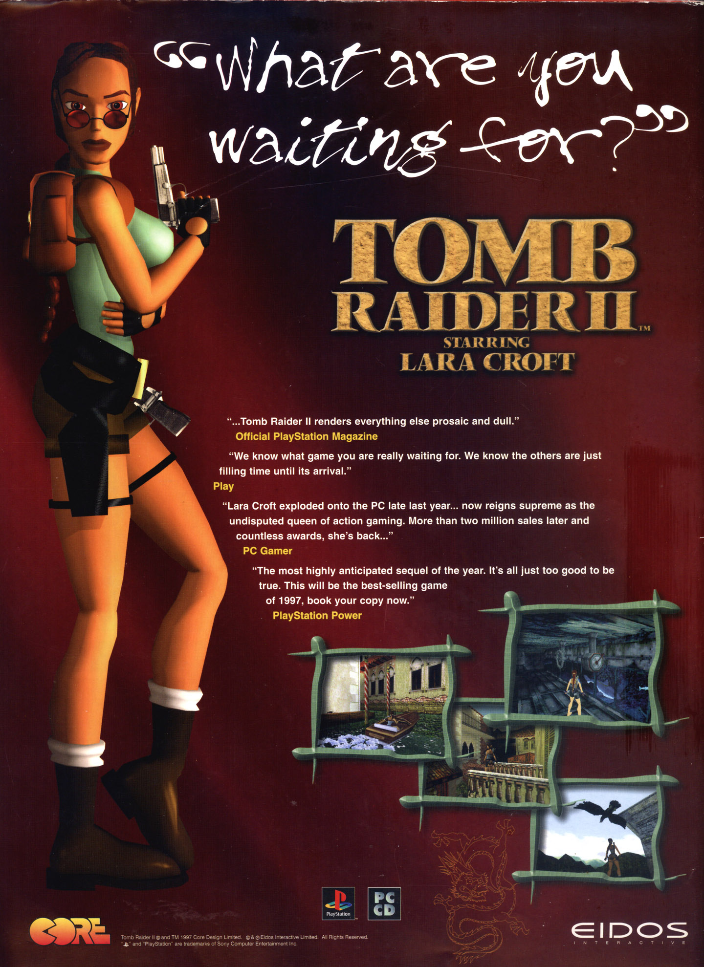 tomb raider 2 movie poster