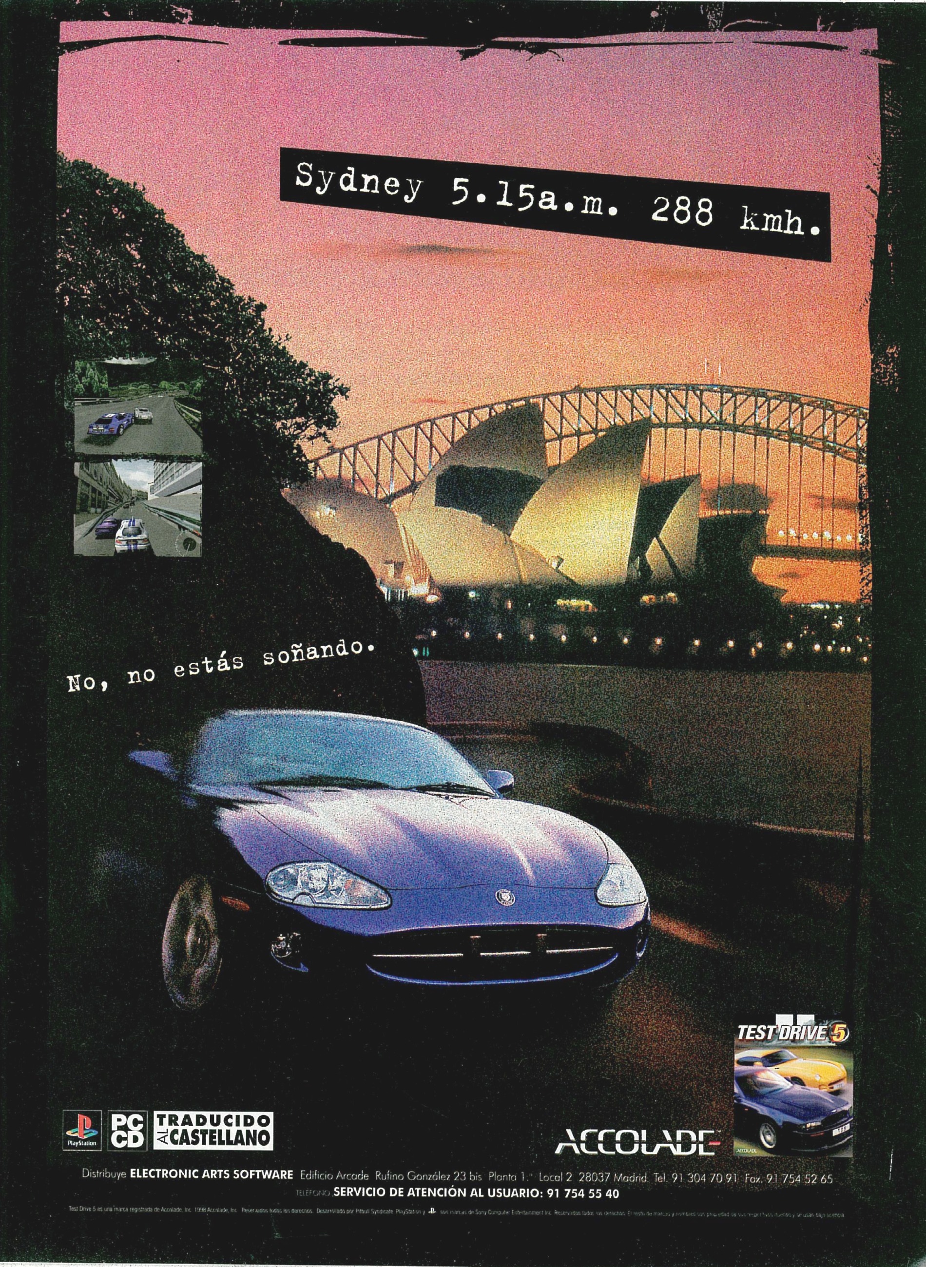 Test Drive 5 PSX cover