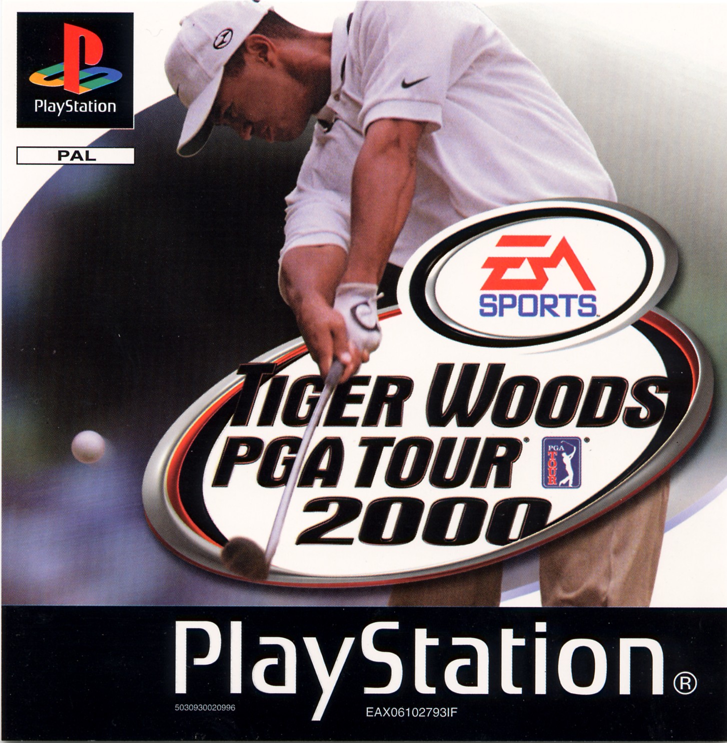 Tiger Woods Pga Tour 2000 Pal Front