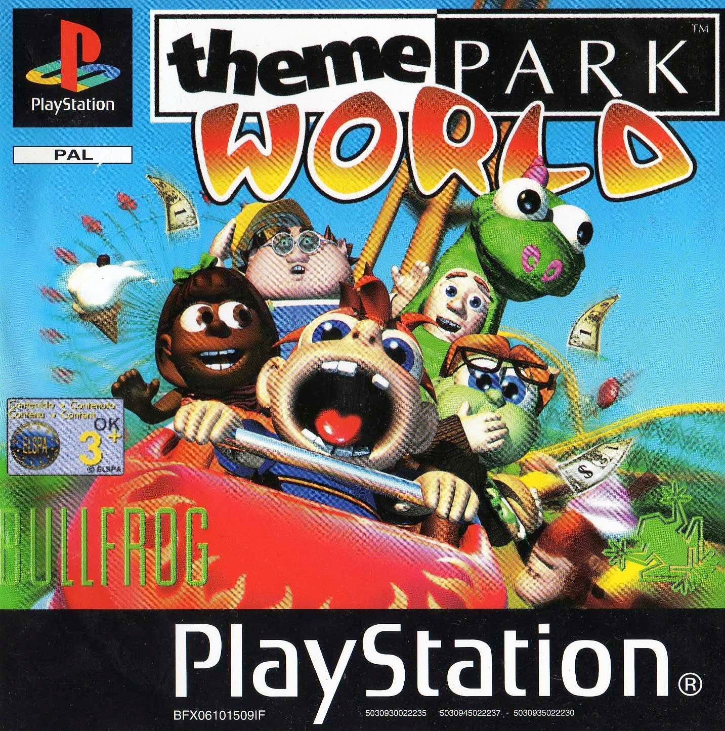 THEME PARK WORLD (PAL) - FRONT