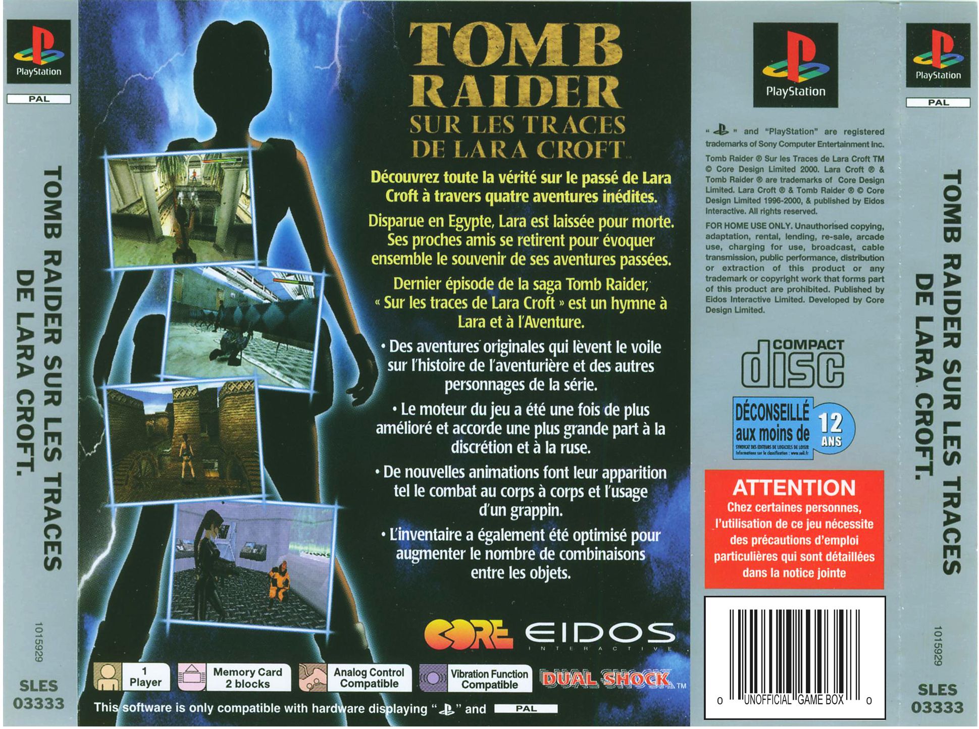Placas identificativas, Tomb Raider Wiki