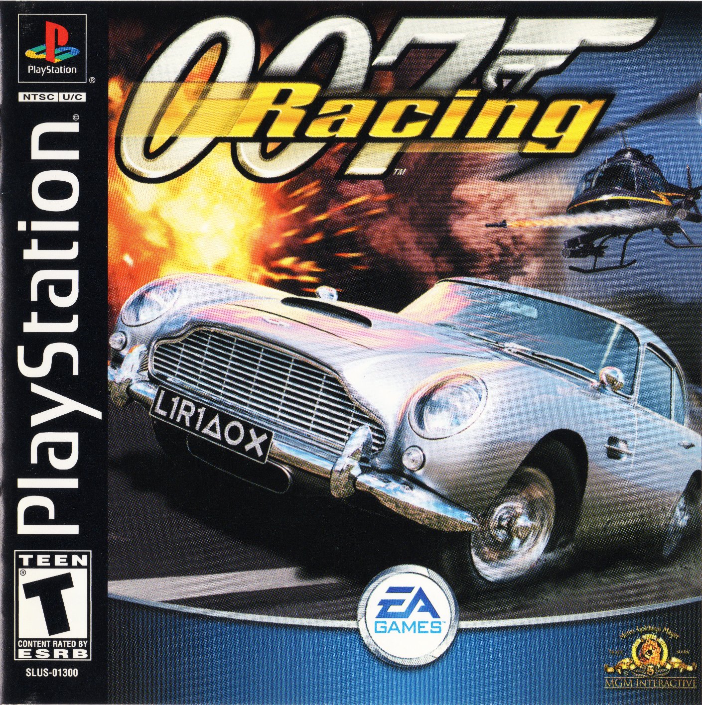 007 Racing PSX cover
