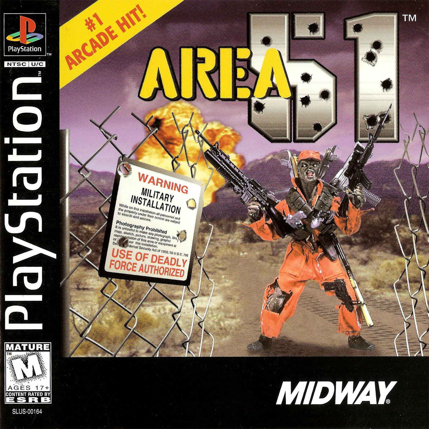 Area 51 PSX cover