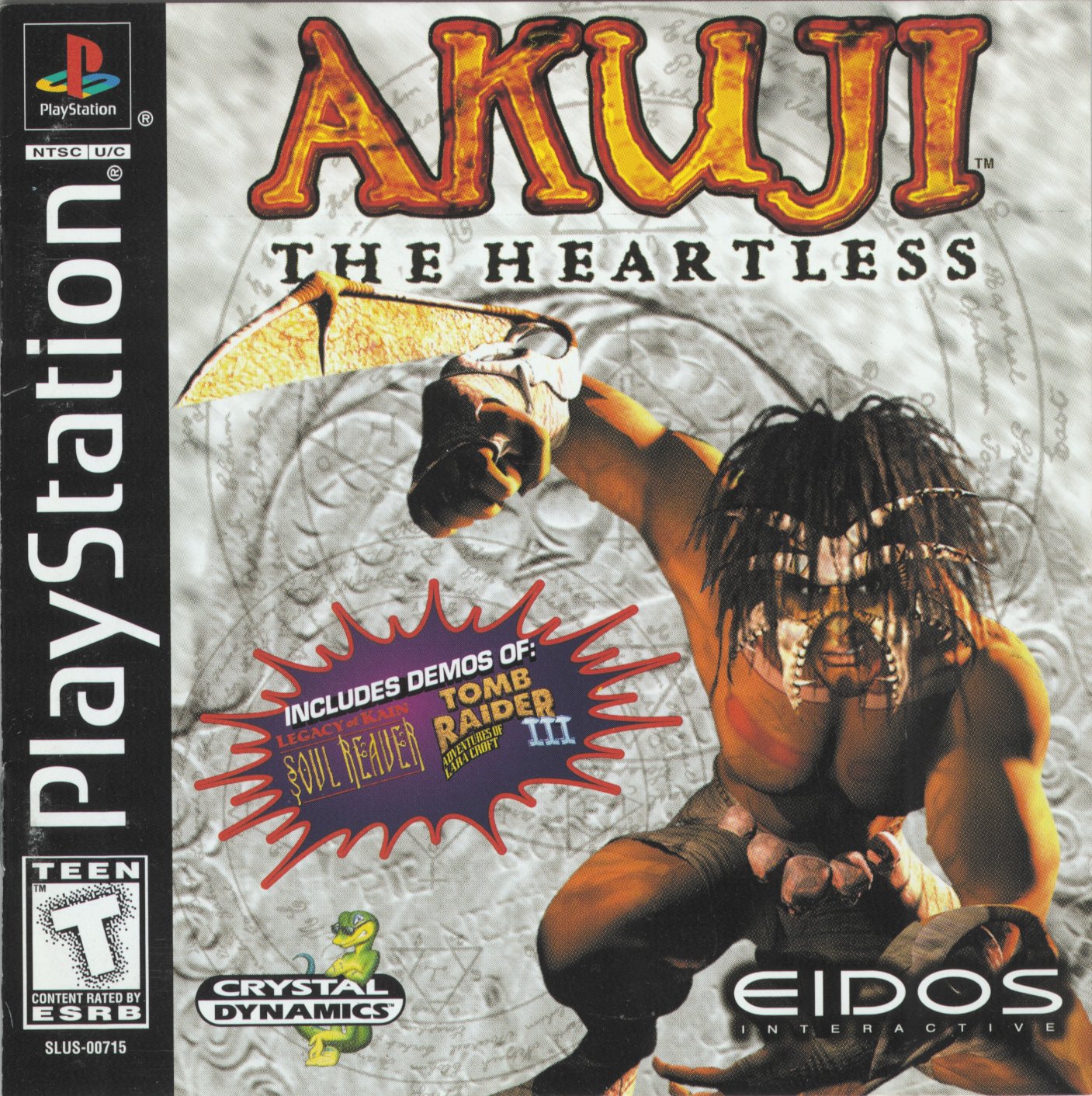 Akuji the Heartless PSX cover