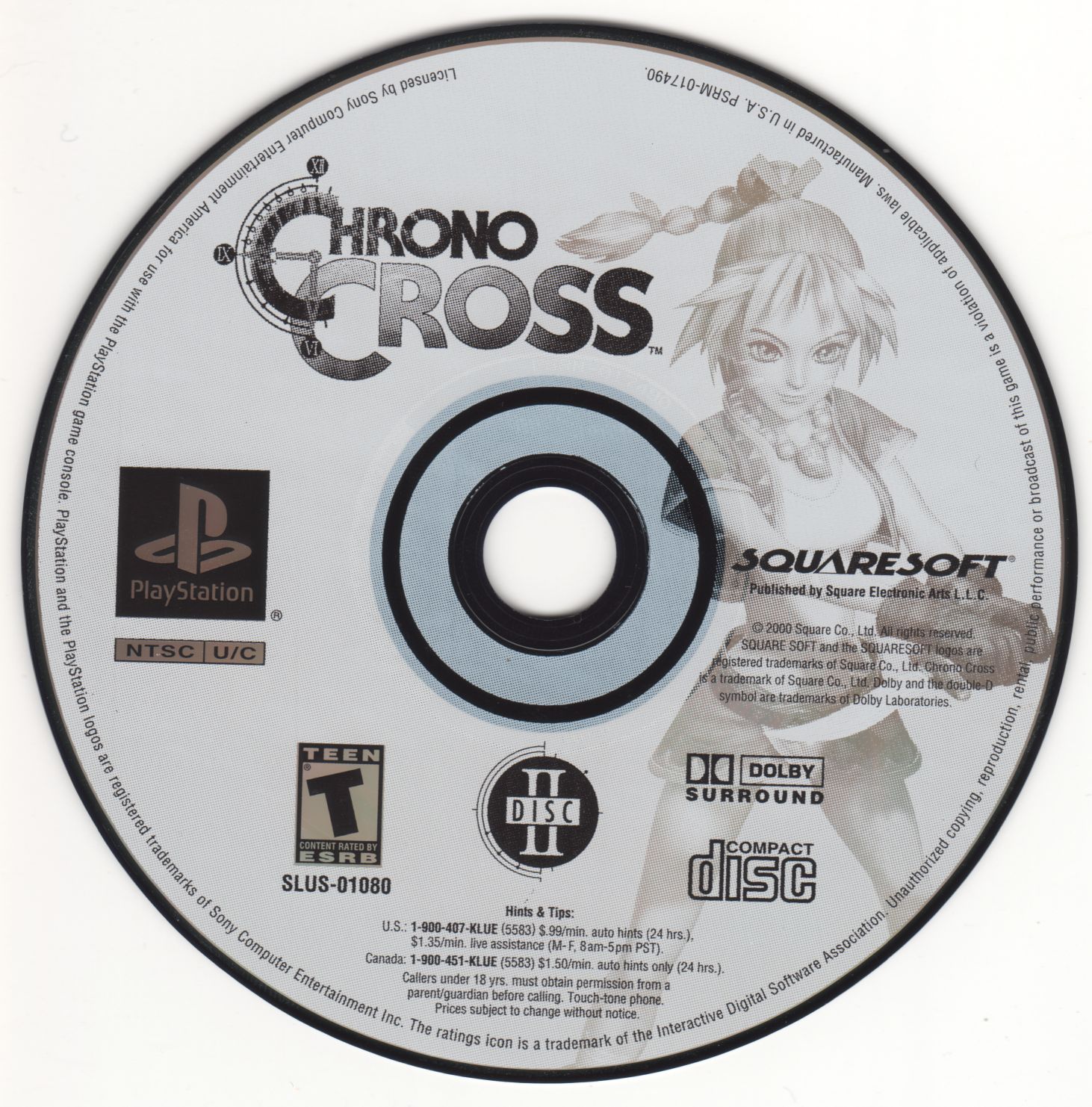 Chrono Cross [Disc1of2] [SLUS-01041] ROM Download - Sony PSX/PlayStation 1( PSX)