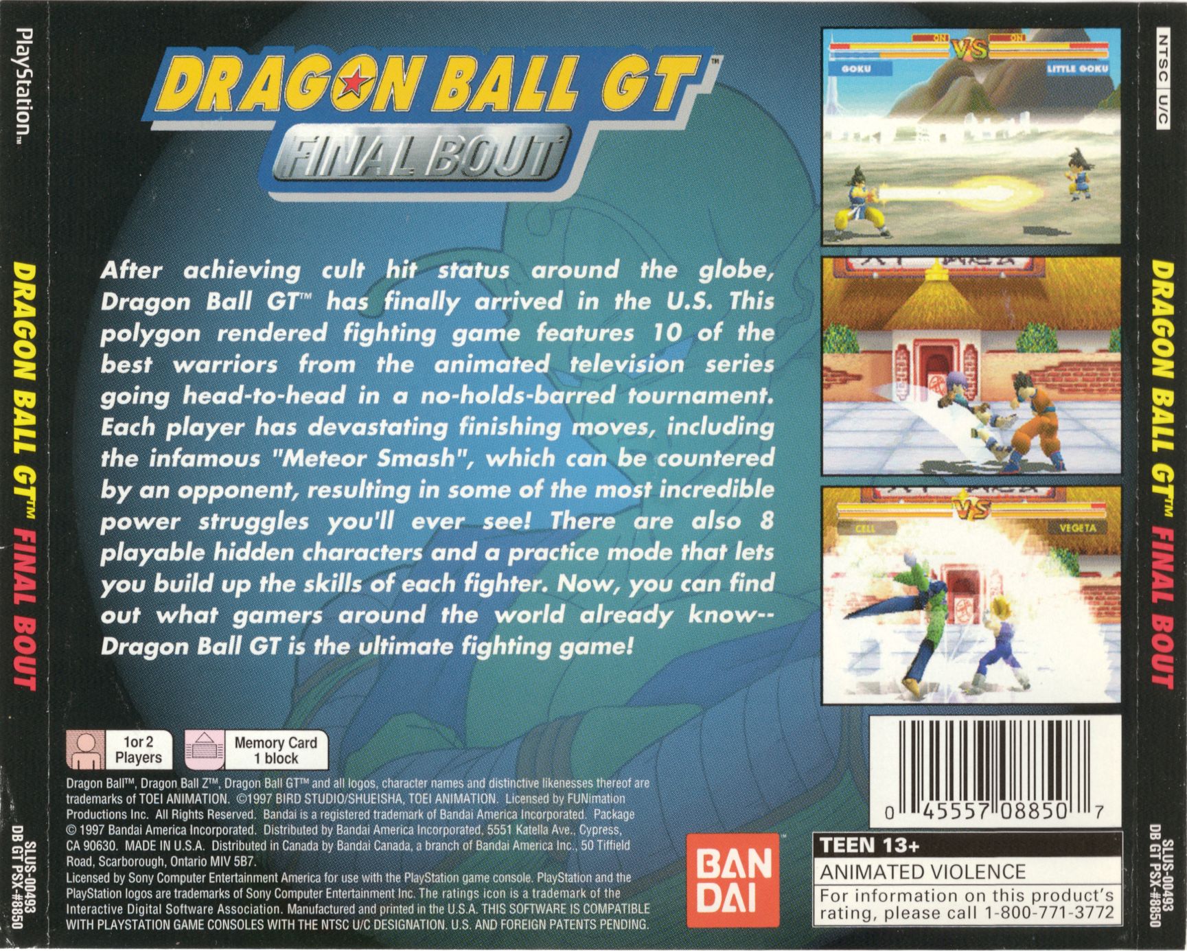 Dragon Ball: Final Bout (PS1) Review – Hogan Reviews