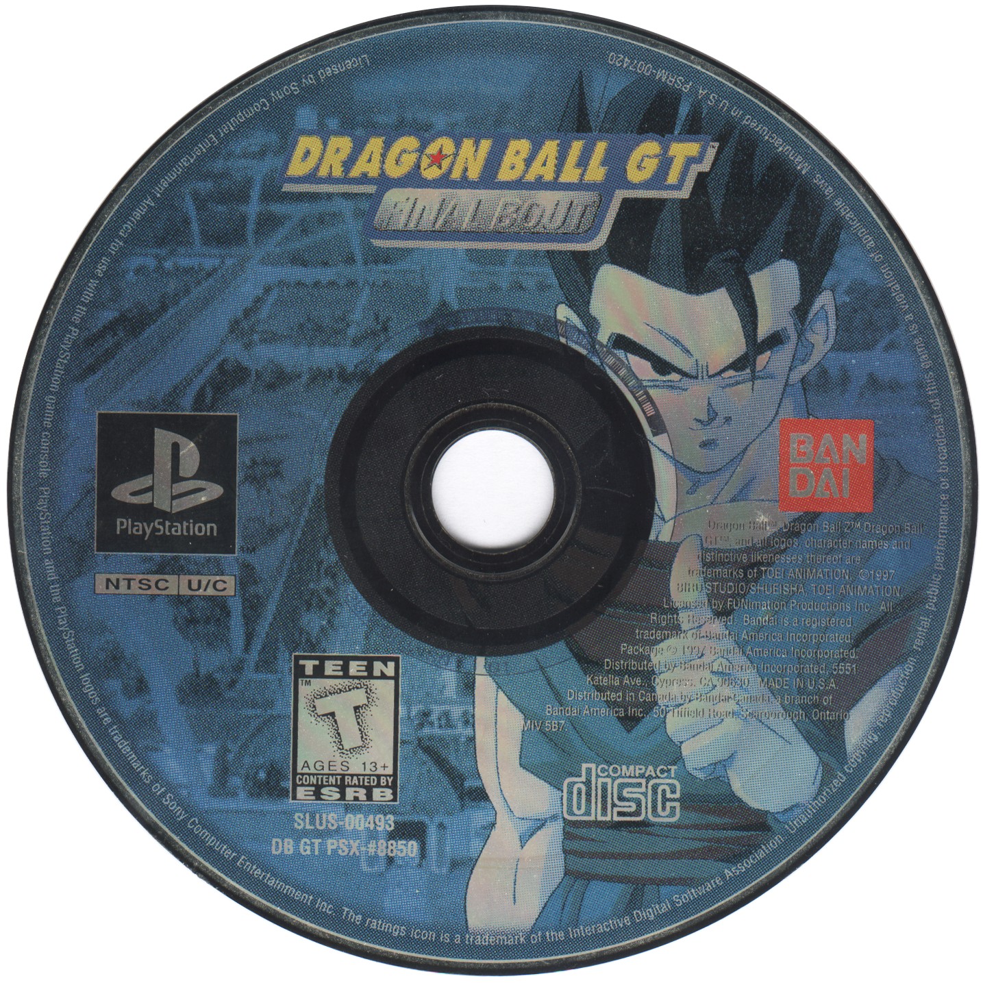 Dragon Ball GT: Final Bout PS1 Reproduction Case NO DISC – Mogster  Reproductions