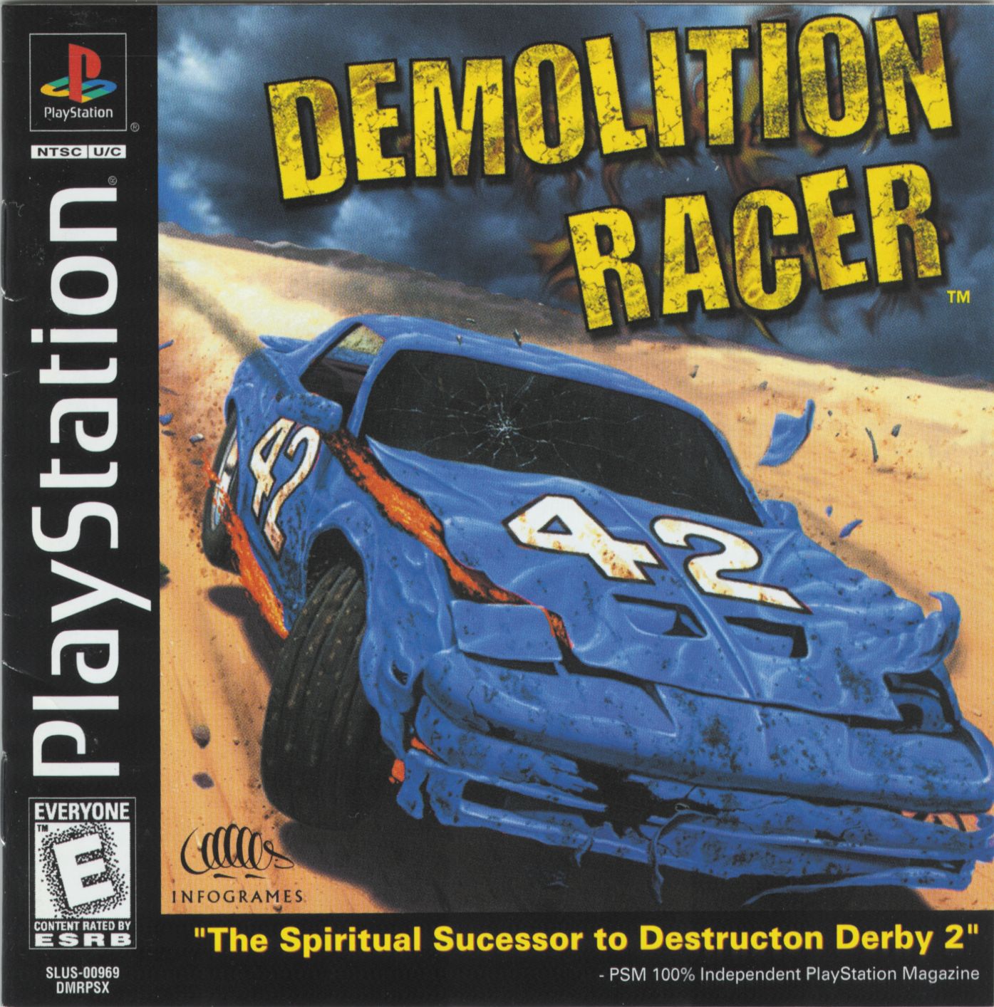 demolition racer psx