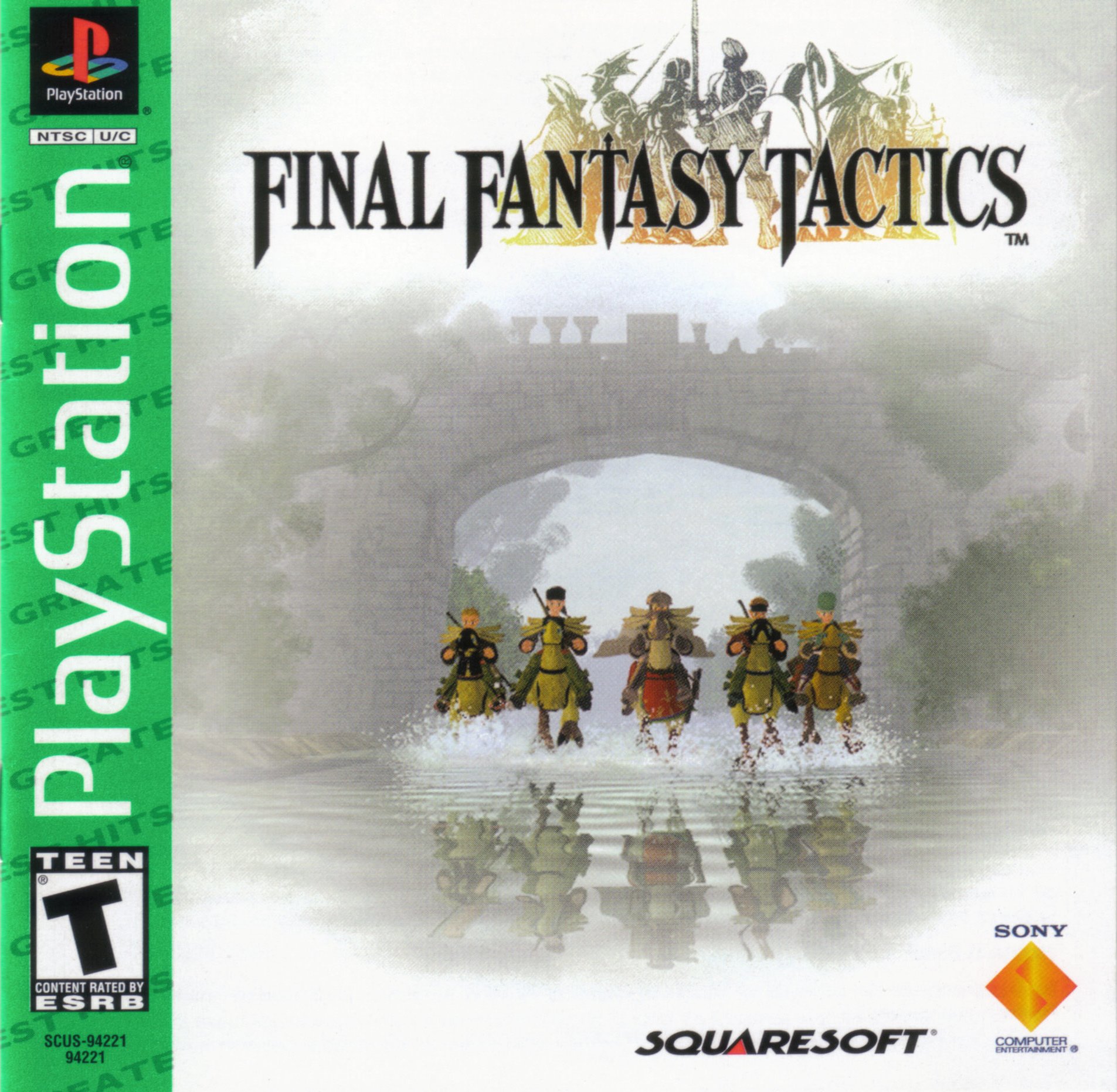 Final Fantasy Tactics PSX cover