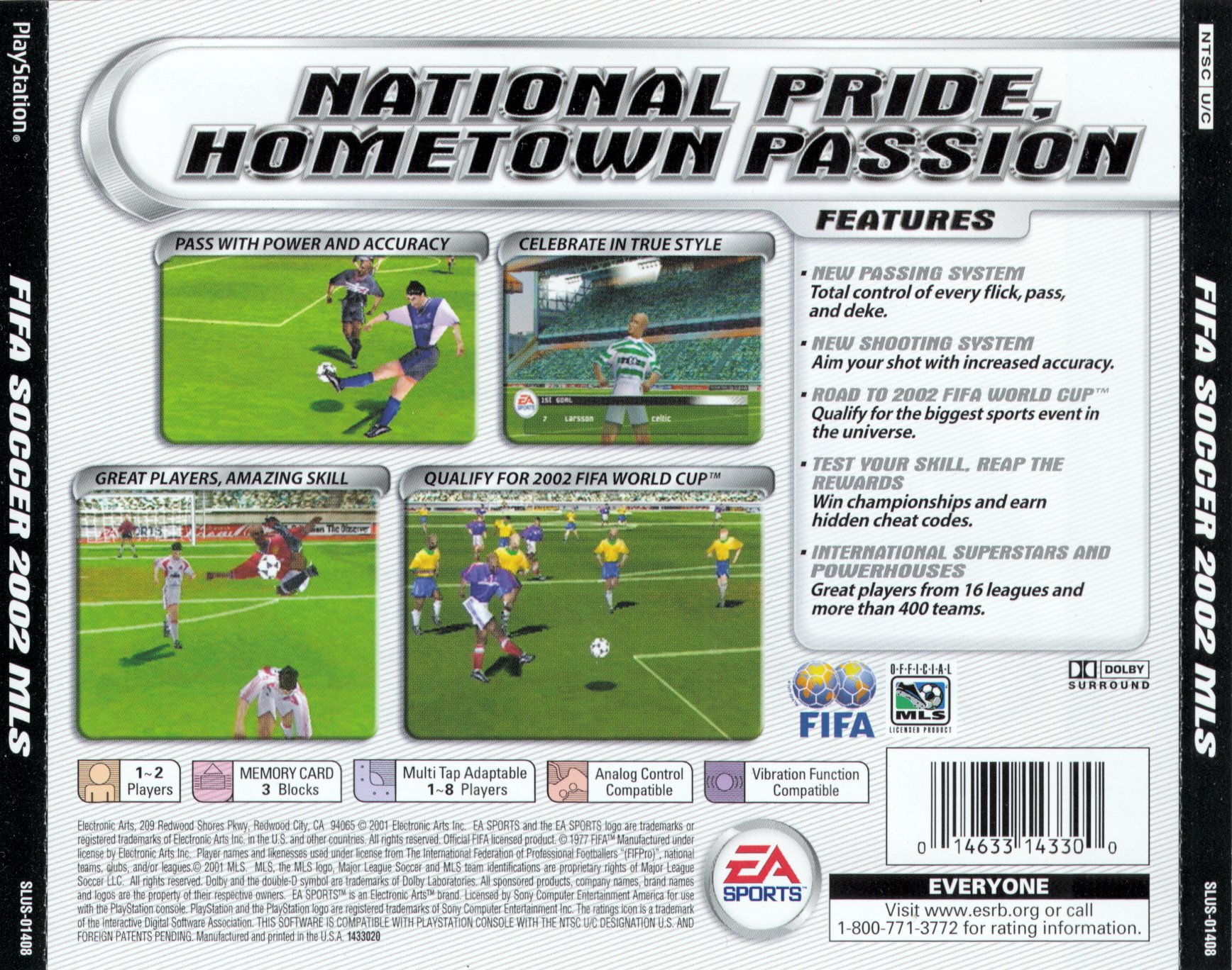 FIFA Football 2002, FIFA Soccer 2002: Major League Soccer