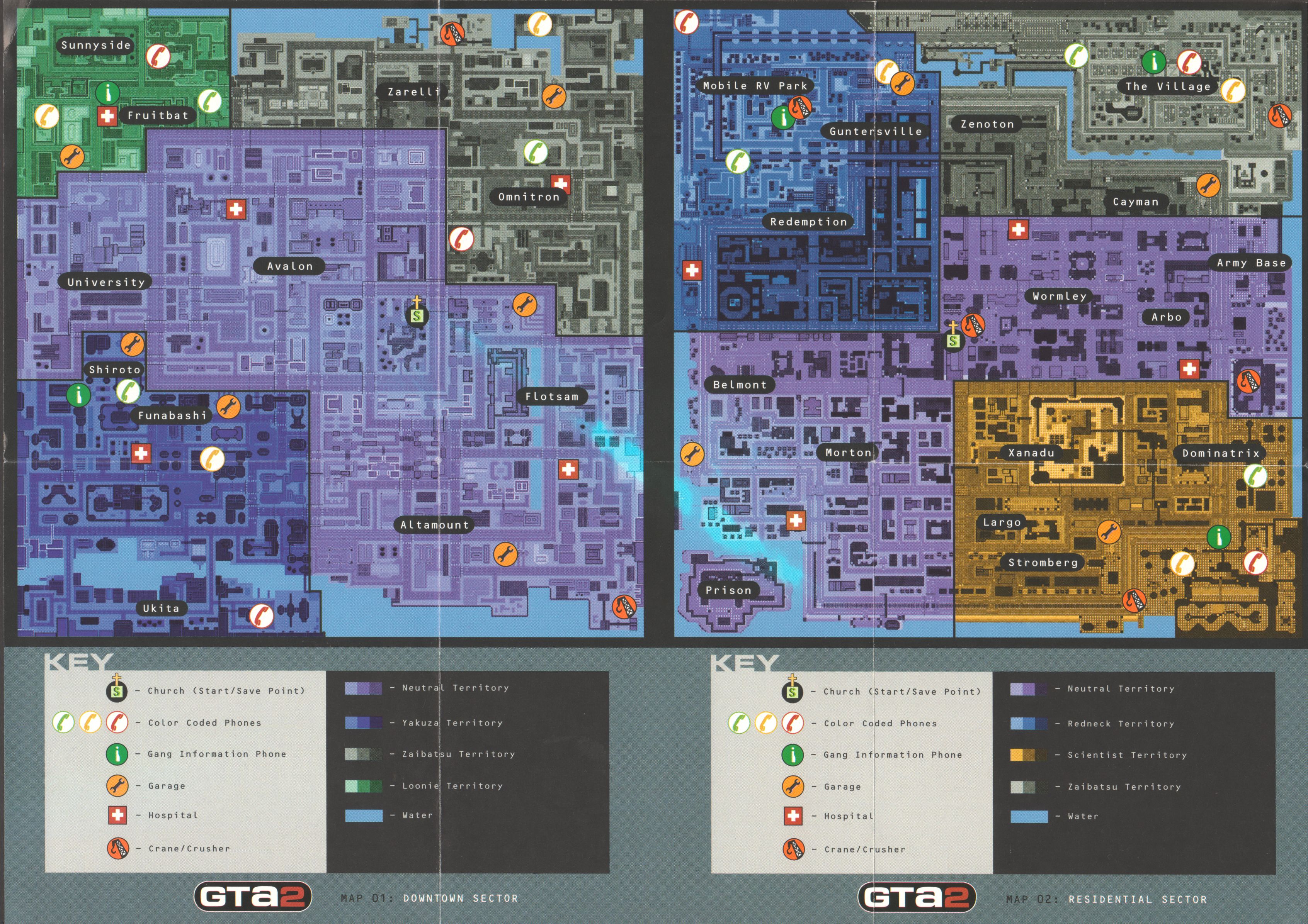 Maps 2. Grand Theft auto 2 карта. GTA 2 карта второго города. Карта GTA 2 первый город. ГТА 2 карта 2 города.