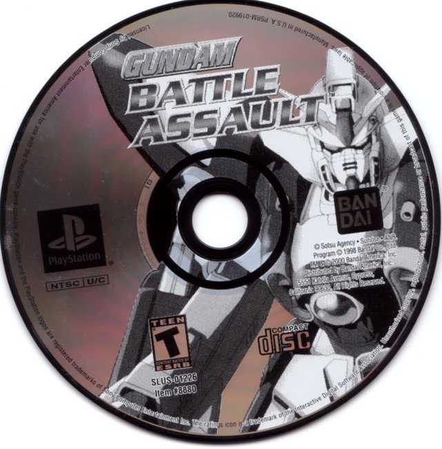 Gundam Battle Assault PSX cover