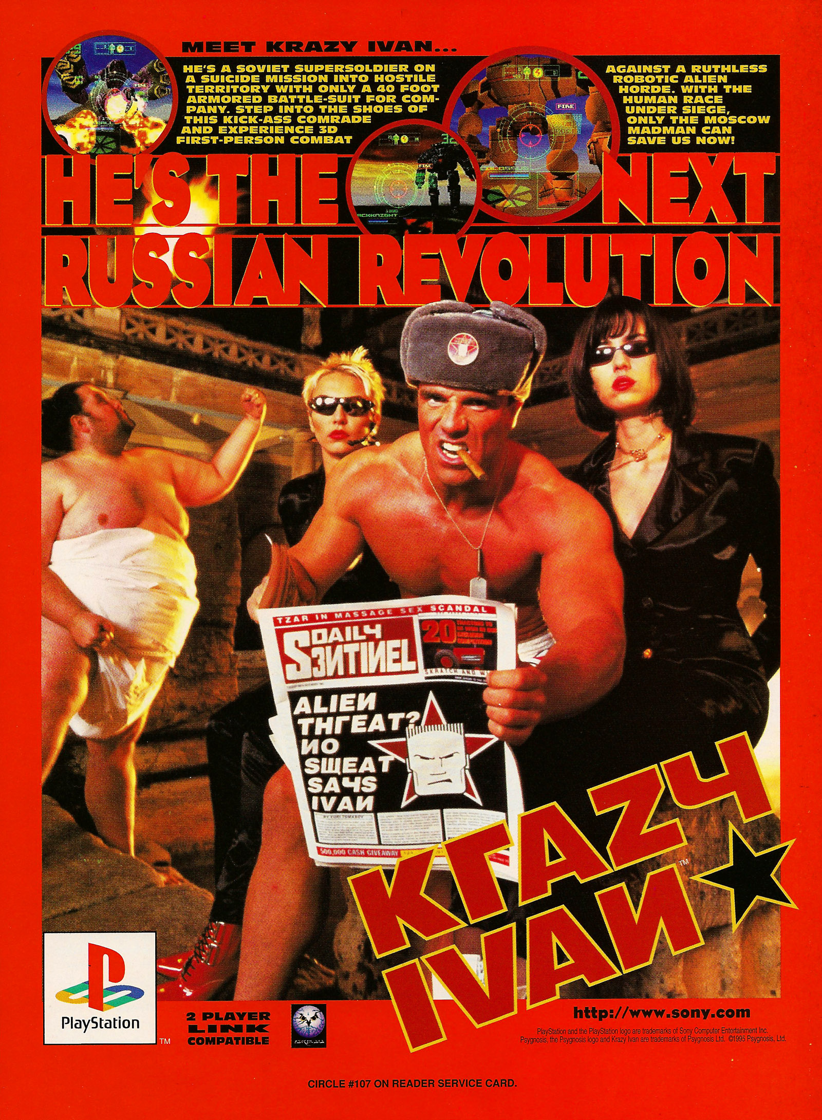 Krazy Ivan PSX cover
