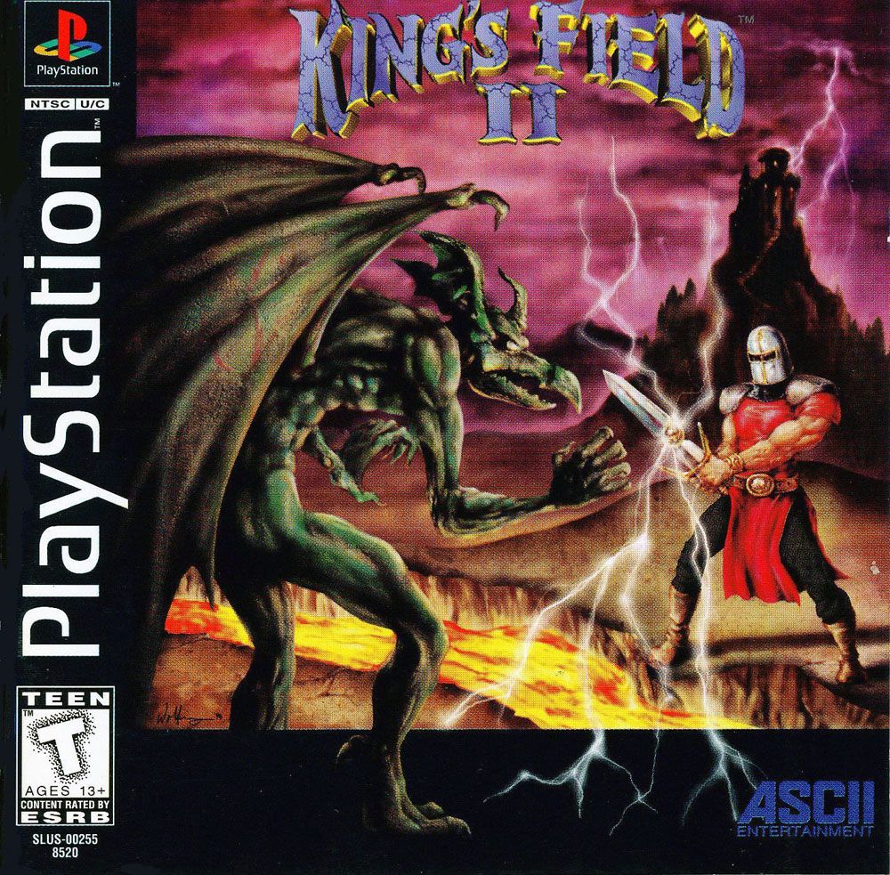 King's Field II PSX cover
