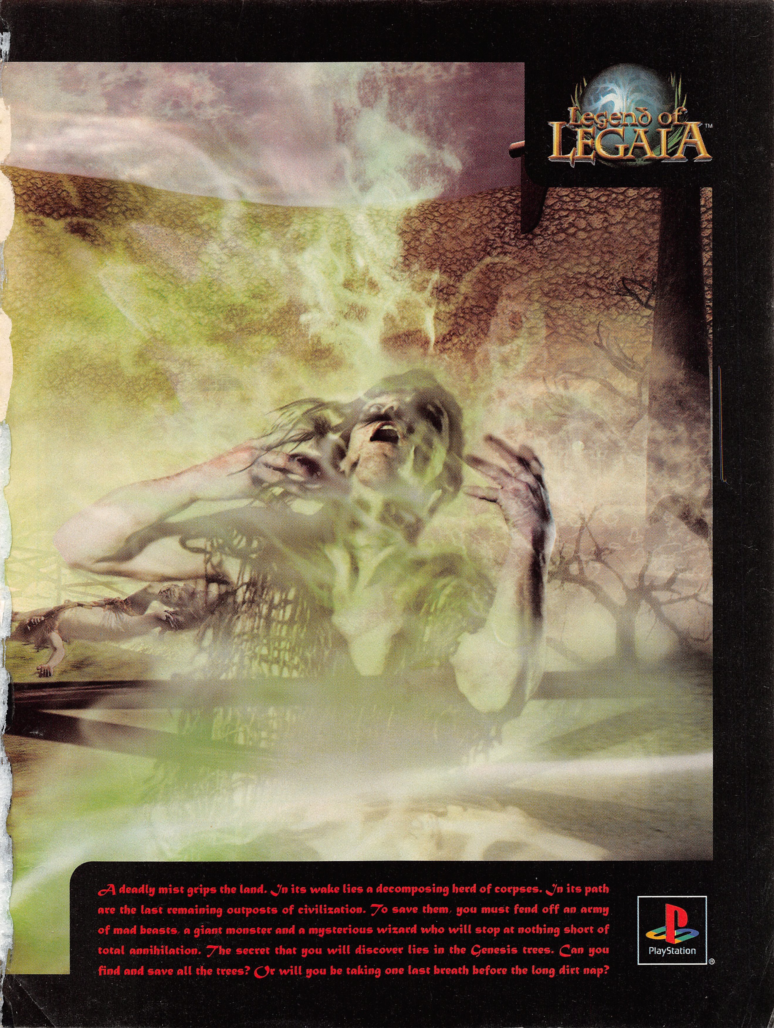 Legend of Legaia PSX cover