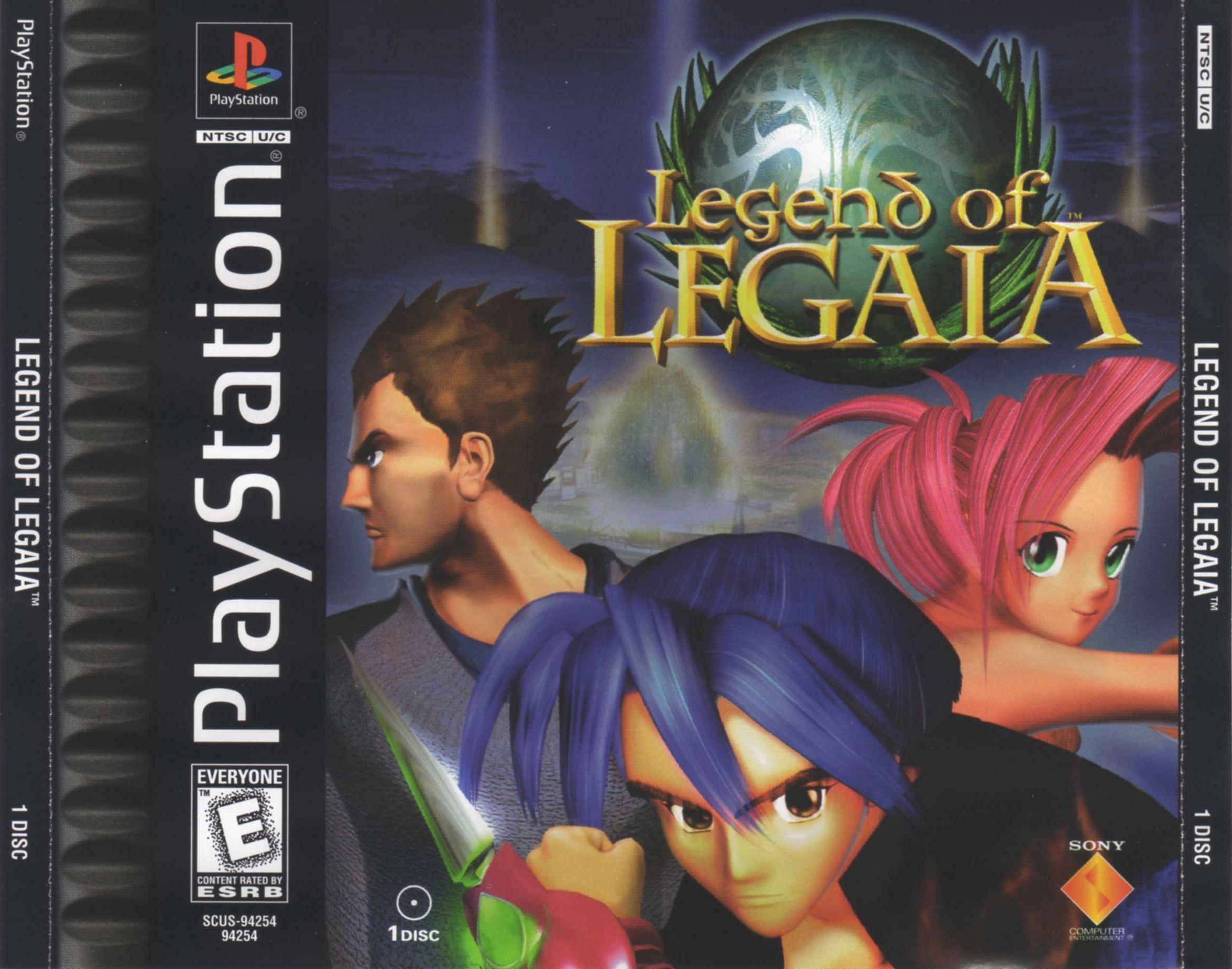 Legend of Legaia PSX cover