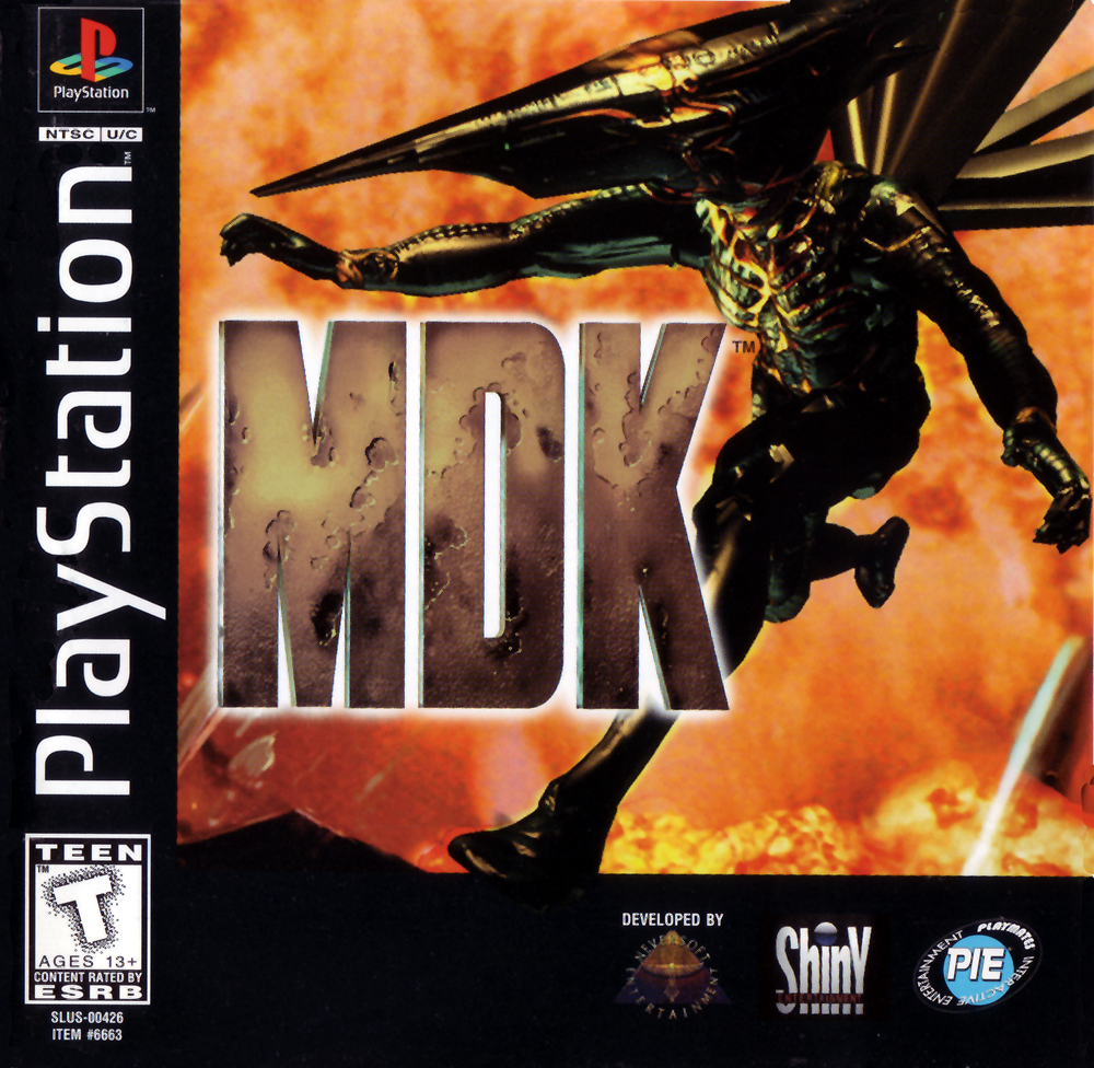 MDK PSX cover