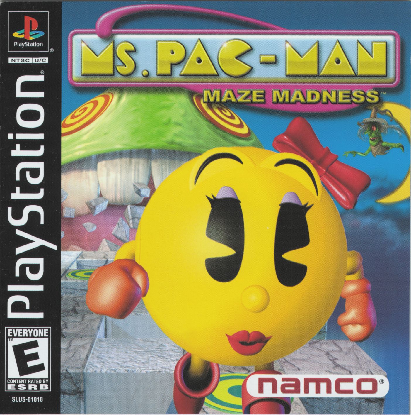 Ms Pac-Man Maze Madness PSX cover