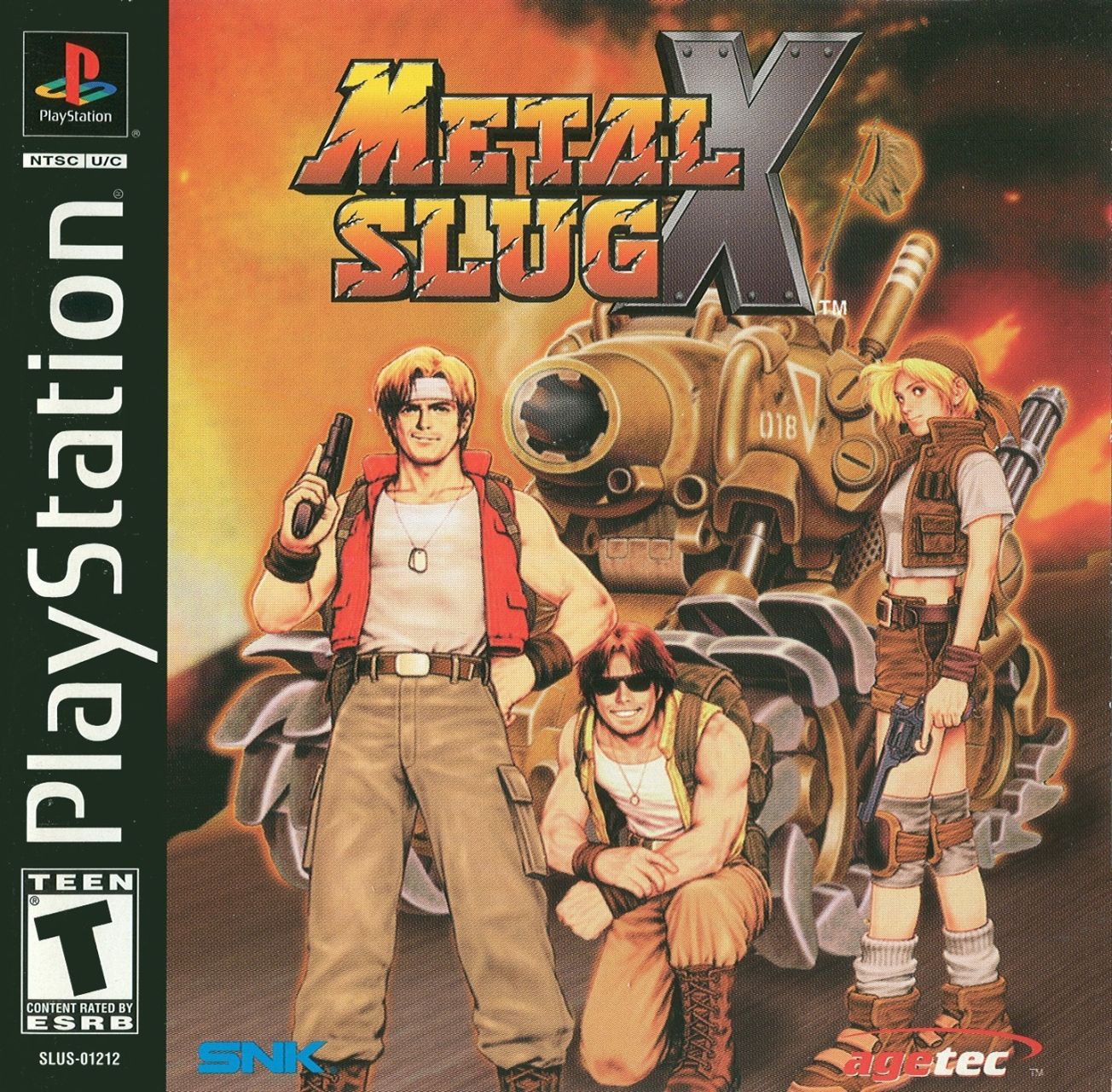 metal slug for play station 1