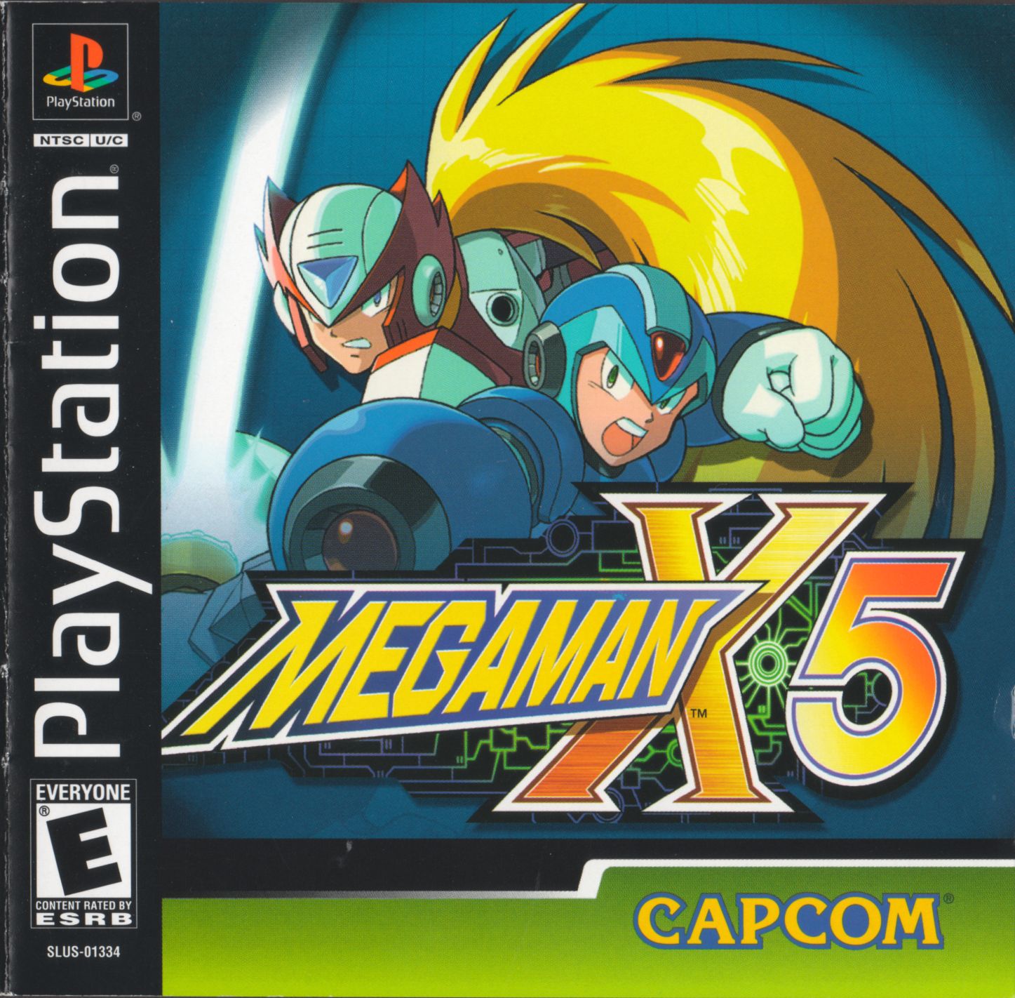 megaman-x5-psx-cover