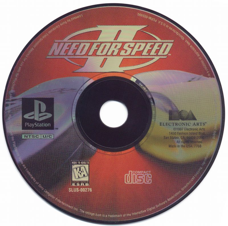NEED FOR SPEED II (NTSC-U) - DISC