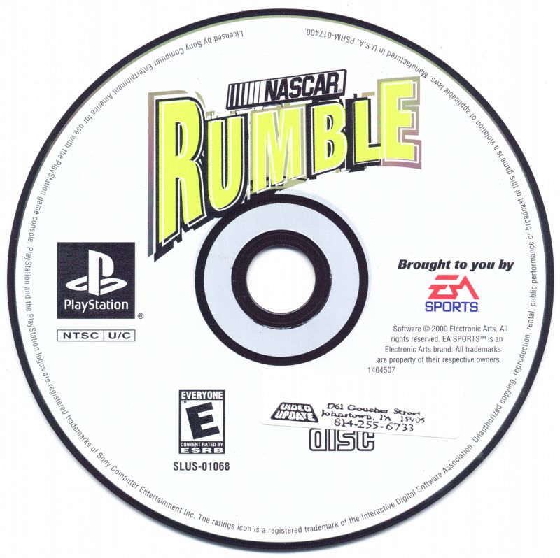 代引き人気 NASCAR Rumble PS1 北米版 家庭用ゲームソフト - education