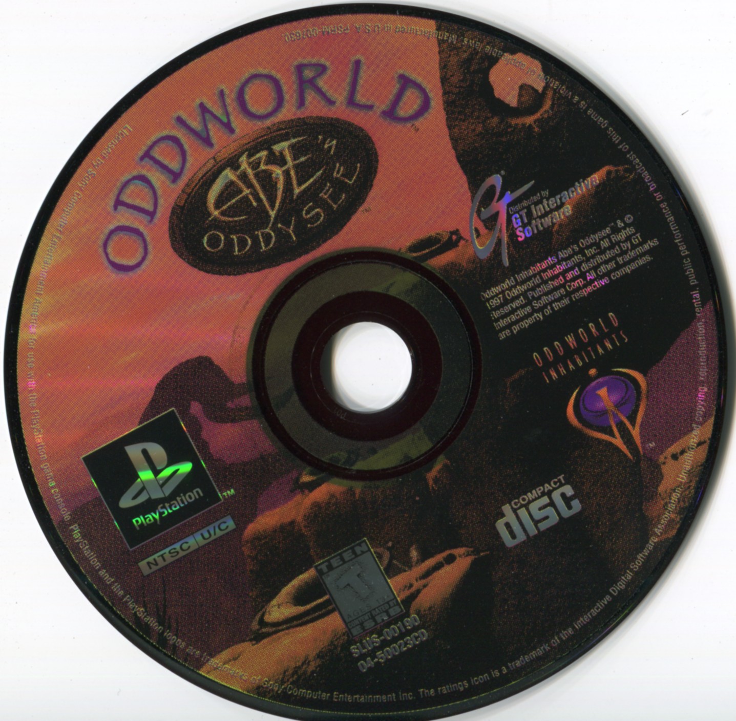 Jeu Ps1 Oddworld L' Oddyssée D' Abe - Dealicash