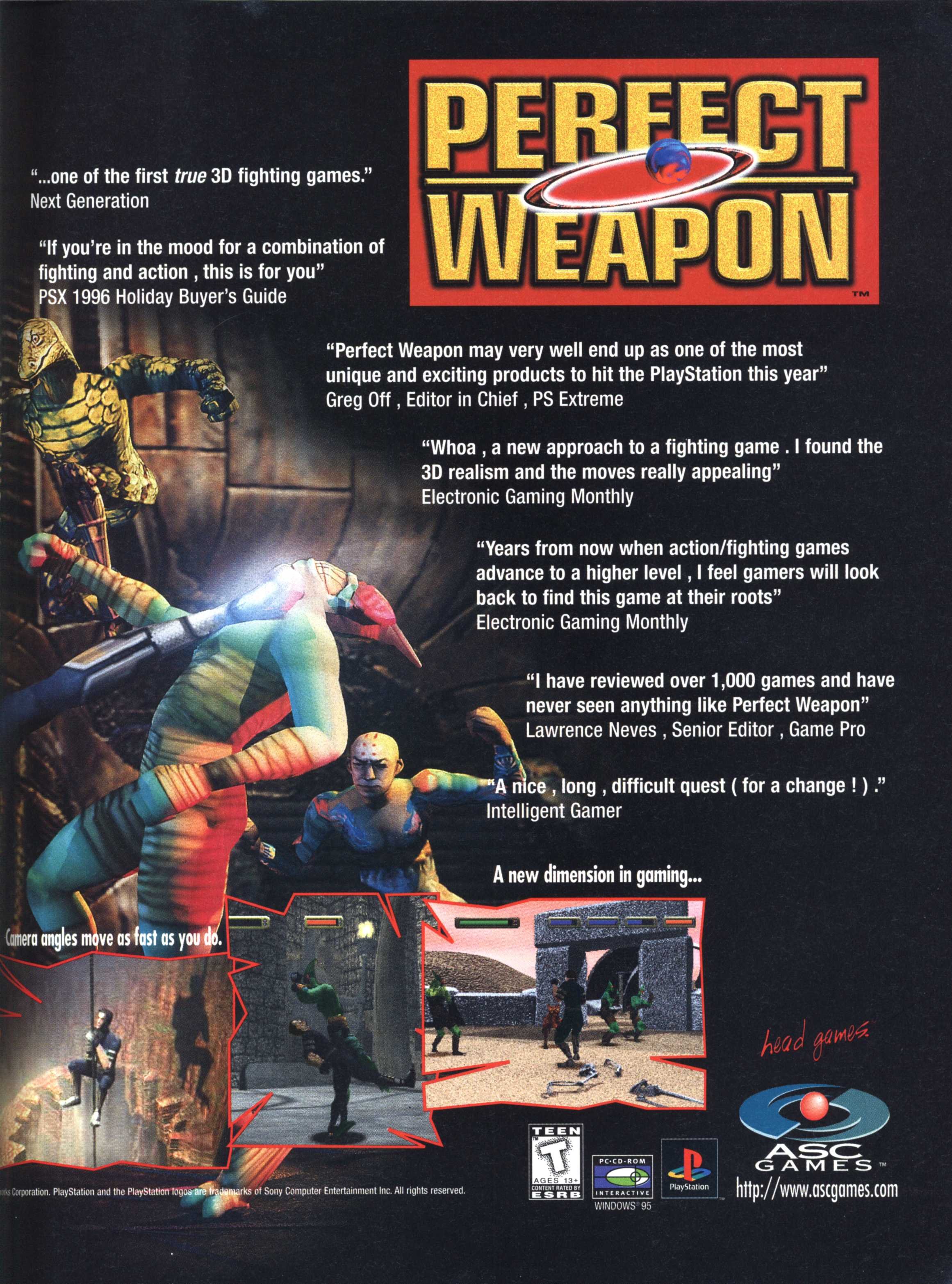 perfect weapon ps1
