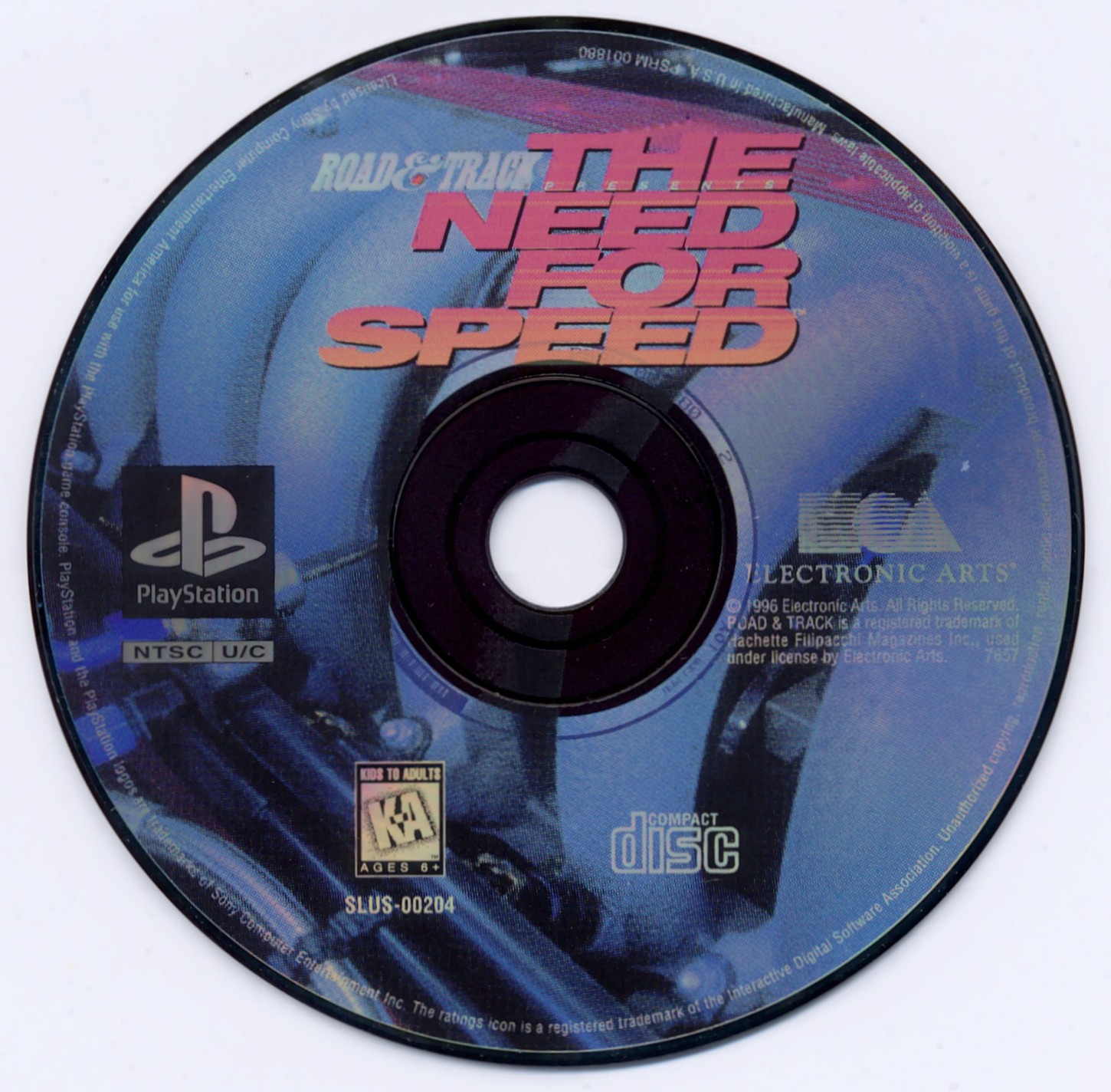 Road & Track Presents: The Need for Speed (USA) PSX ISO - CDRomance