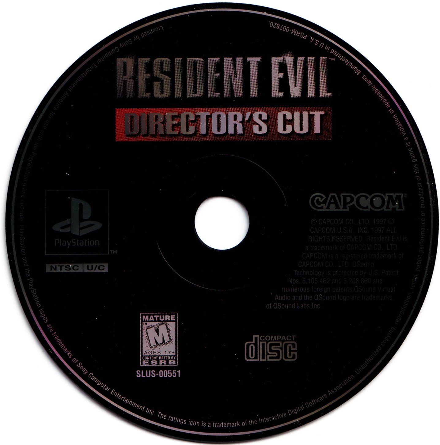Resident Evil PSX cover