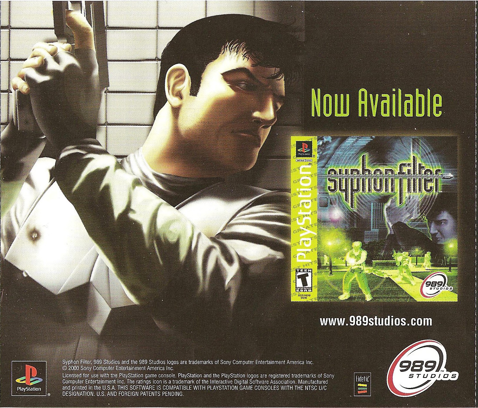 Syphon Filter: Dark Mirror - PS1 PAL Cover 1 by RaidenRaider on DeviantArt