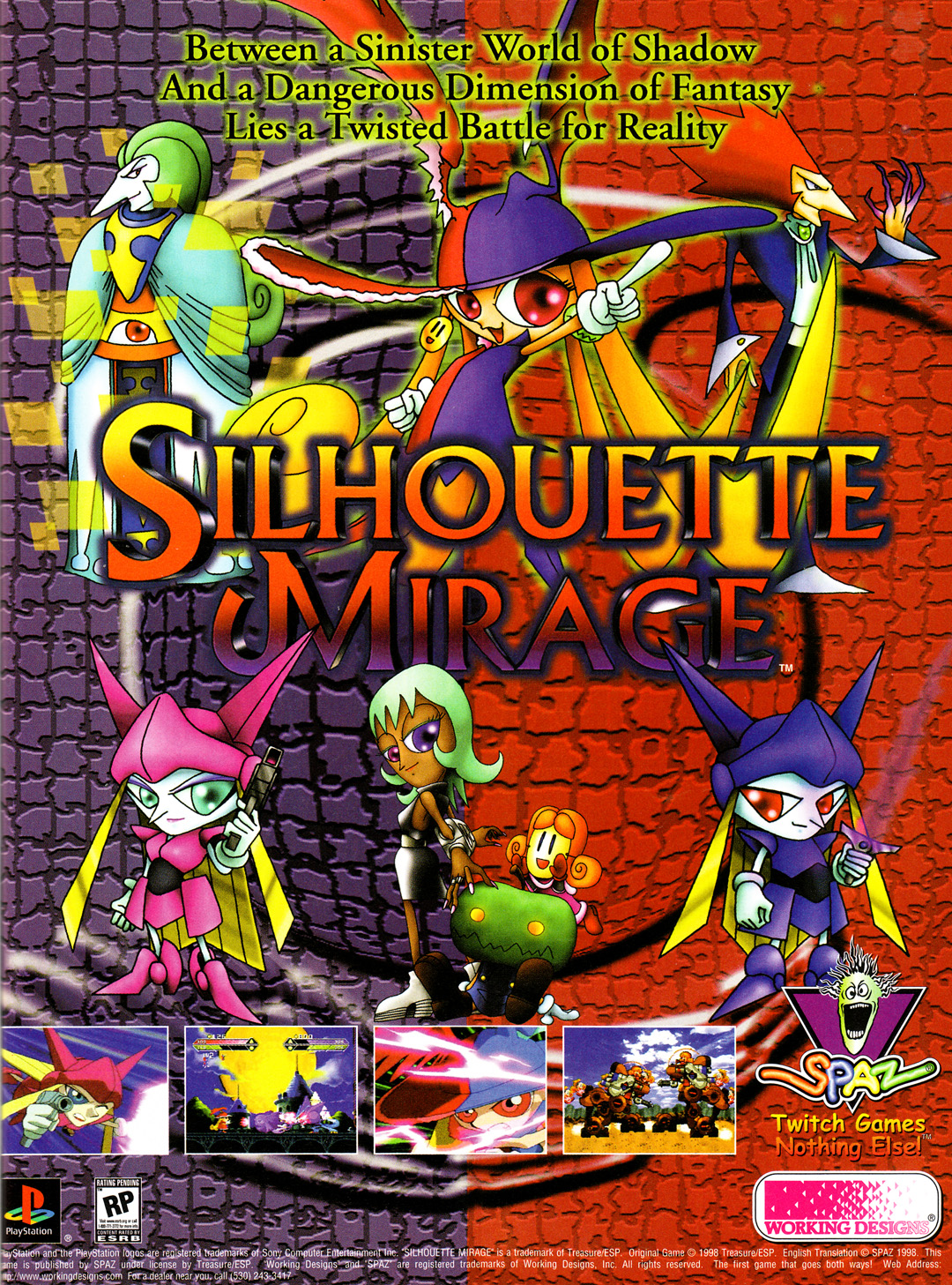 SILHOUETTE MIRAGE (NTSC-U) - USA ADVERT