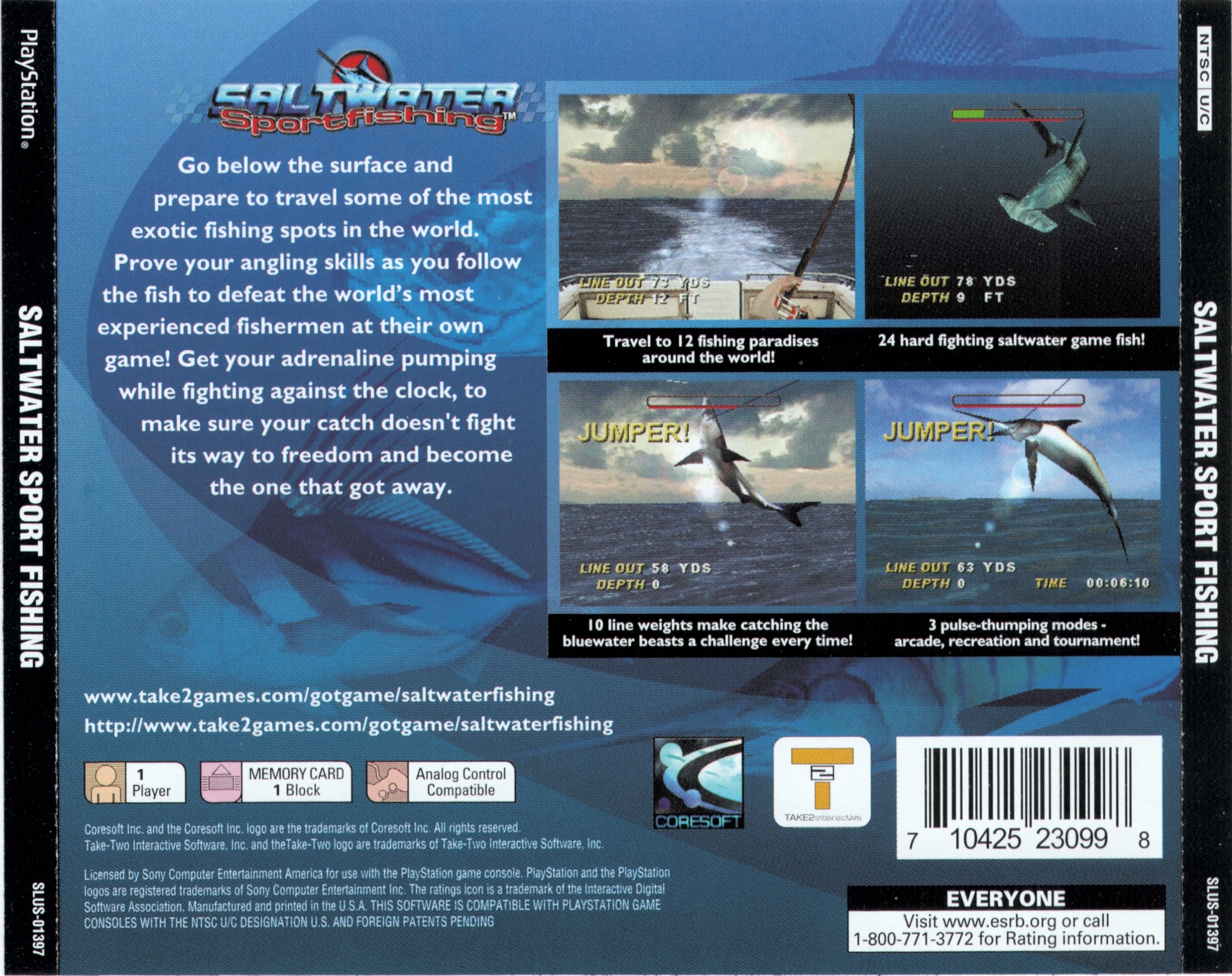 Saltwater Sportfishing PSX cover