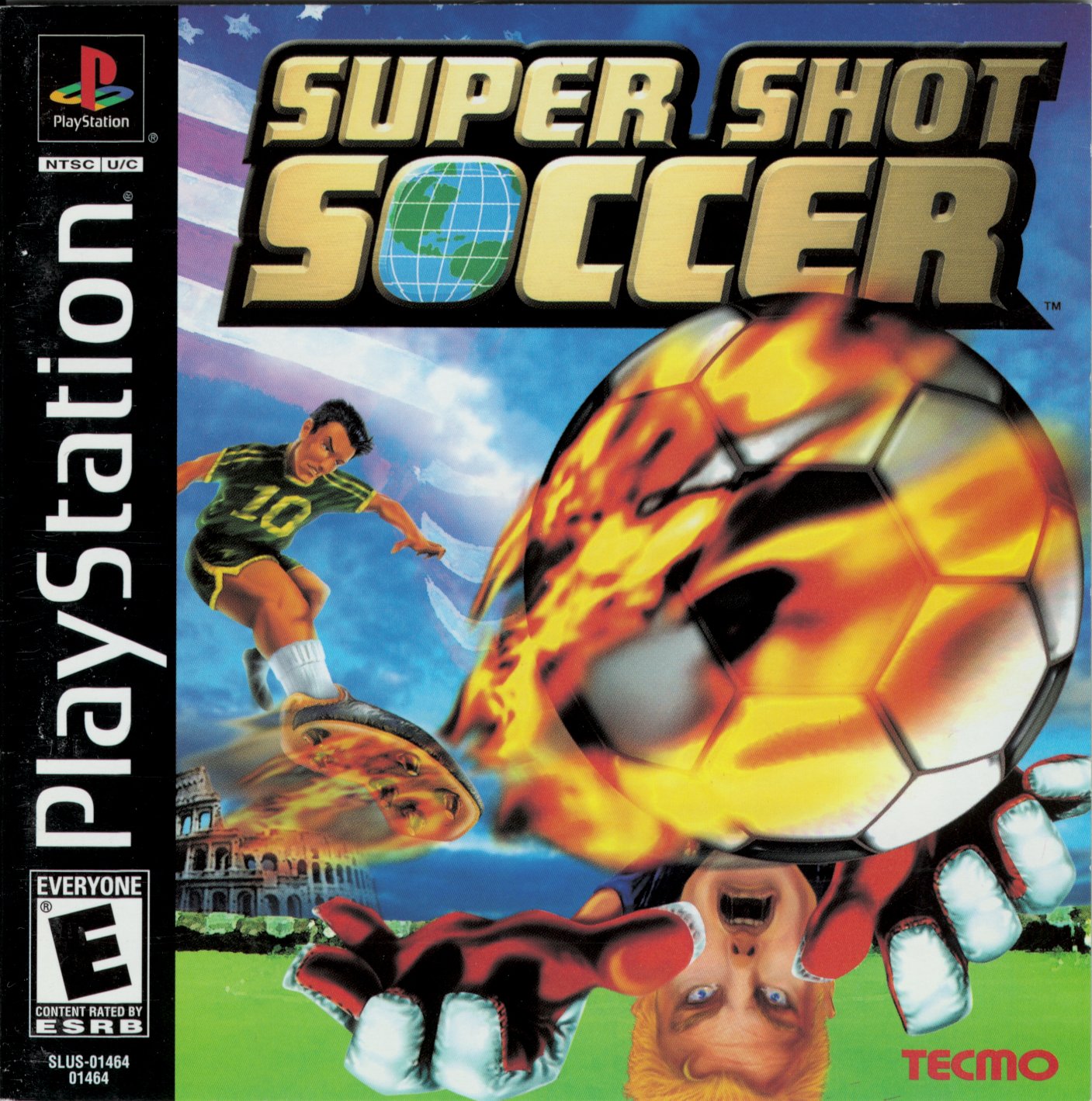 Super Shot Soccer PSX cover