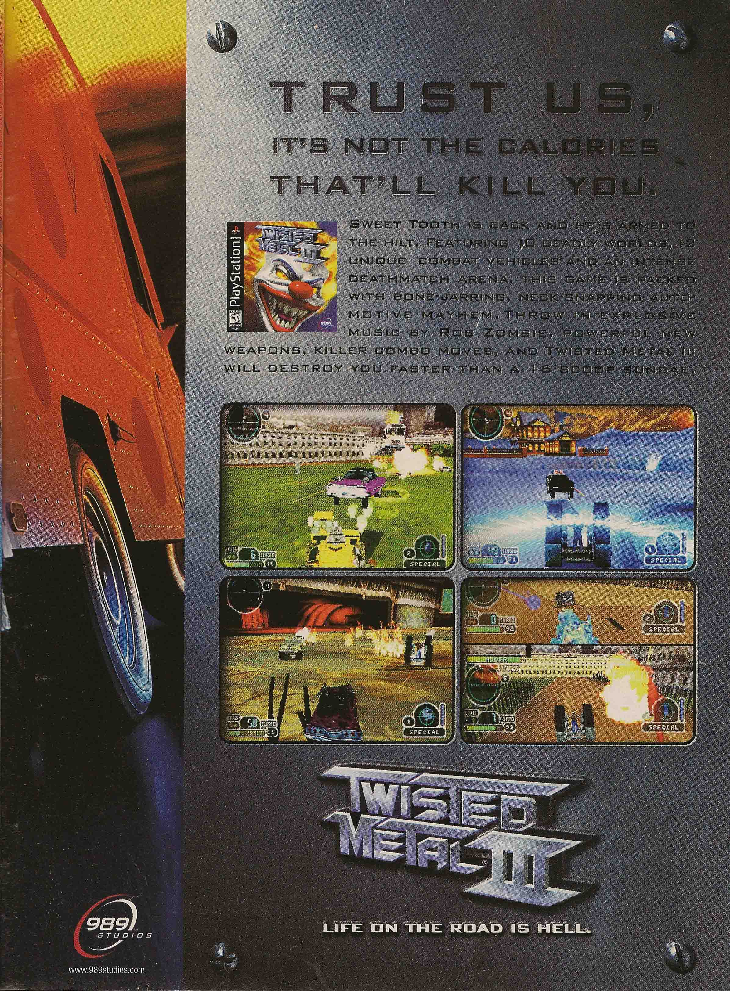 Twisted Metal 3 PS1 (American)