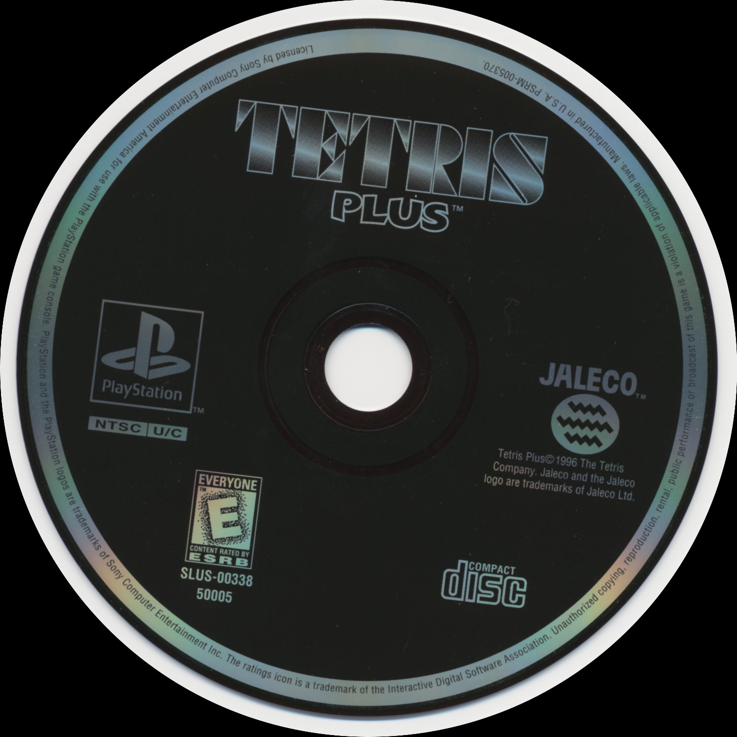 Tetris Plus PSX cover