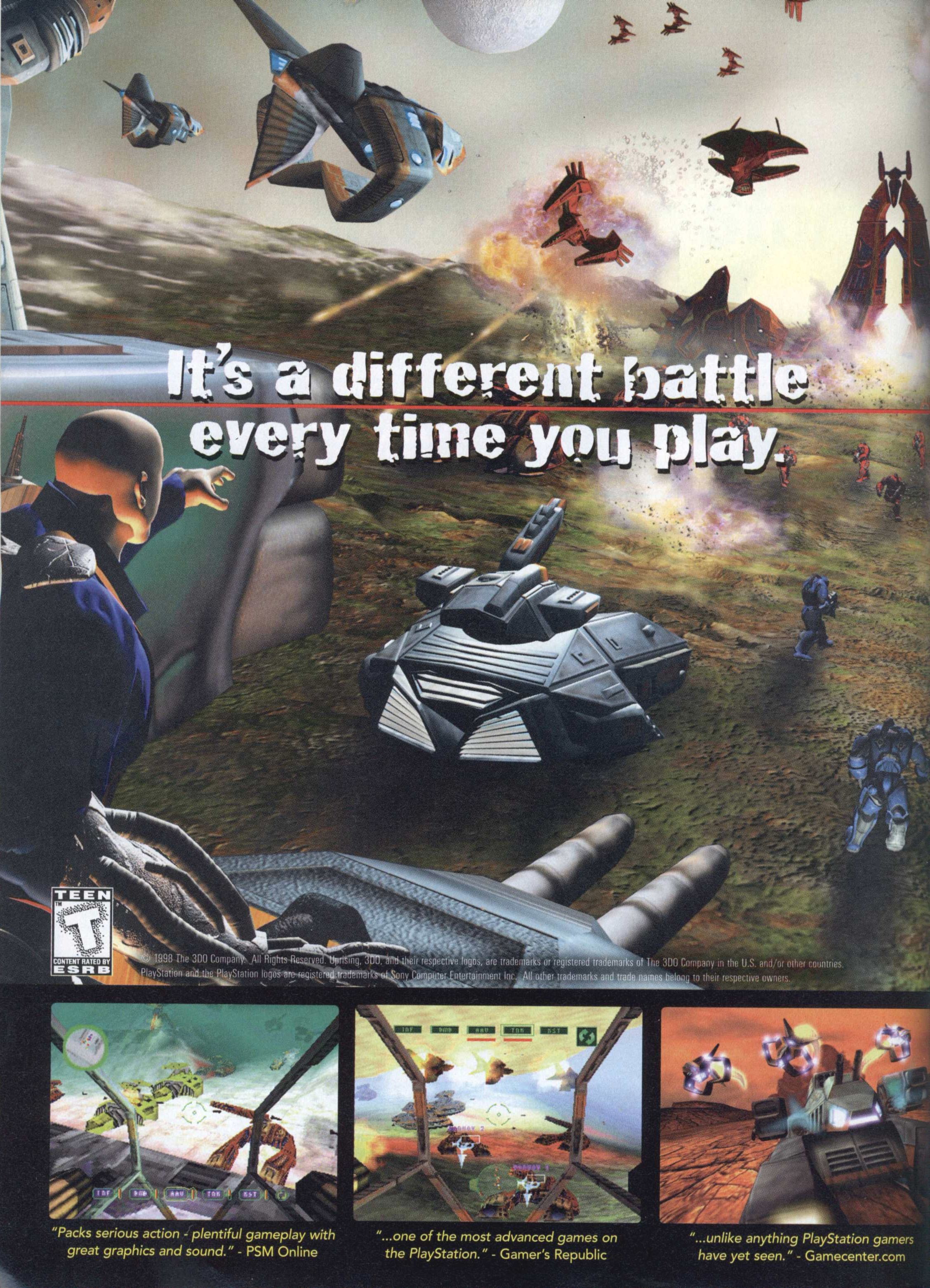 Uprising-X PSX cover