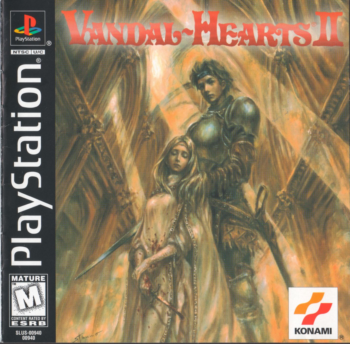 Vandal Hearts II PSX cover