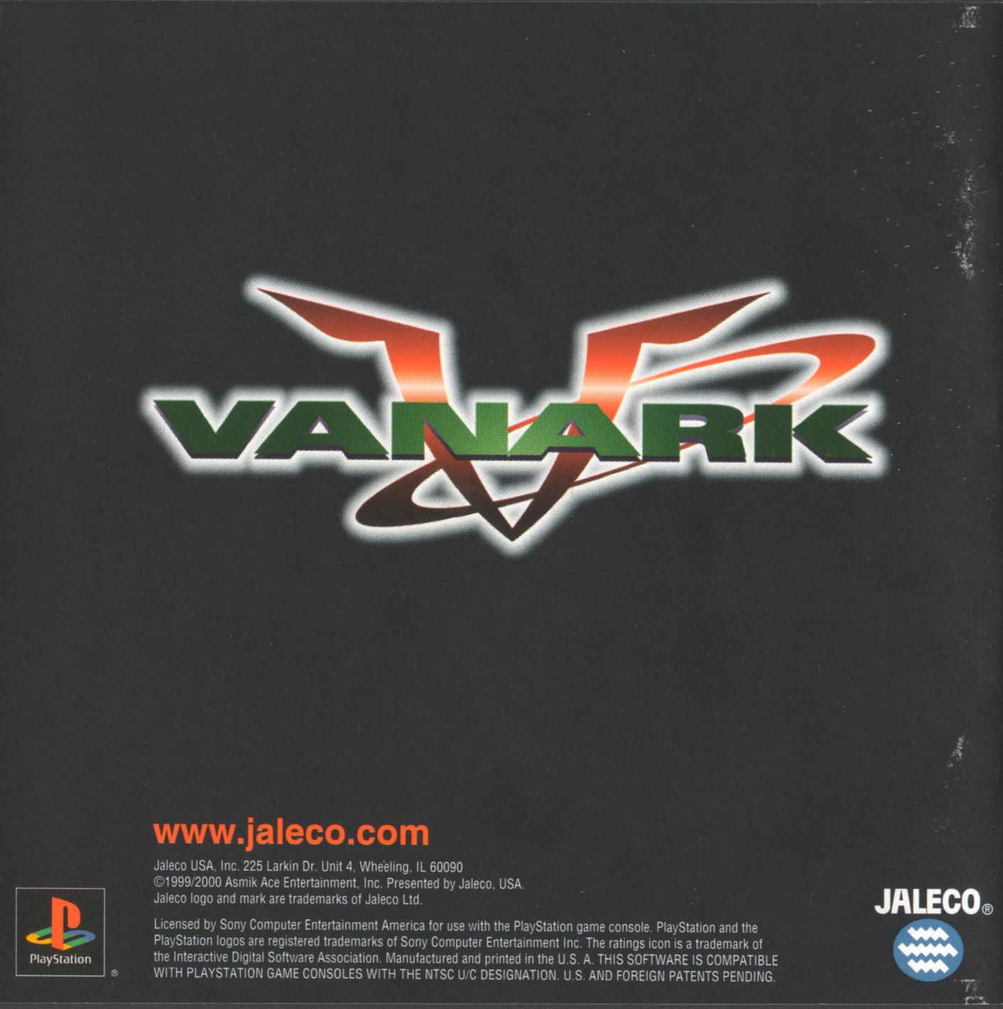 Vanark PSX cover