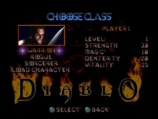 Diablo [SLUS-00619] ROM - PSX Download - Emulator Games