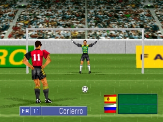 International Superstar Soccer Pro Gameplay (PSX,PsOne,Playstation) 