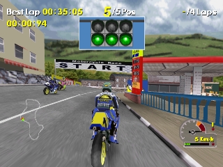 🕹️ Play Retro Games Online: Moto Racer World Tour (PS1)