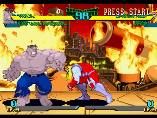 Marvel Super Heroes VS Street Fighter - Laziest Cash Grab Fighting Game!? 