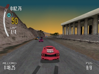 Need for Speed II - Gameplay PSX / PS1 / PS One / HD 720P (Epsxe