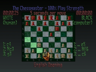 Chessmaster II  (PS1) Gameplay 