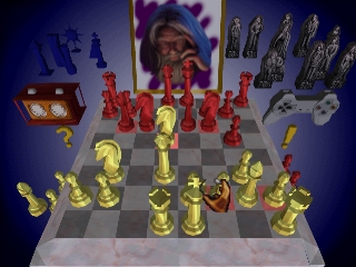 Play PlayStation Chessmaster 3-D, The Online in your browser 