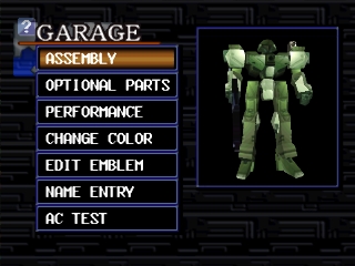 ARMORED CORE - MASTER OF ARENA - (NTSC-U)